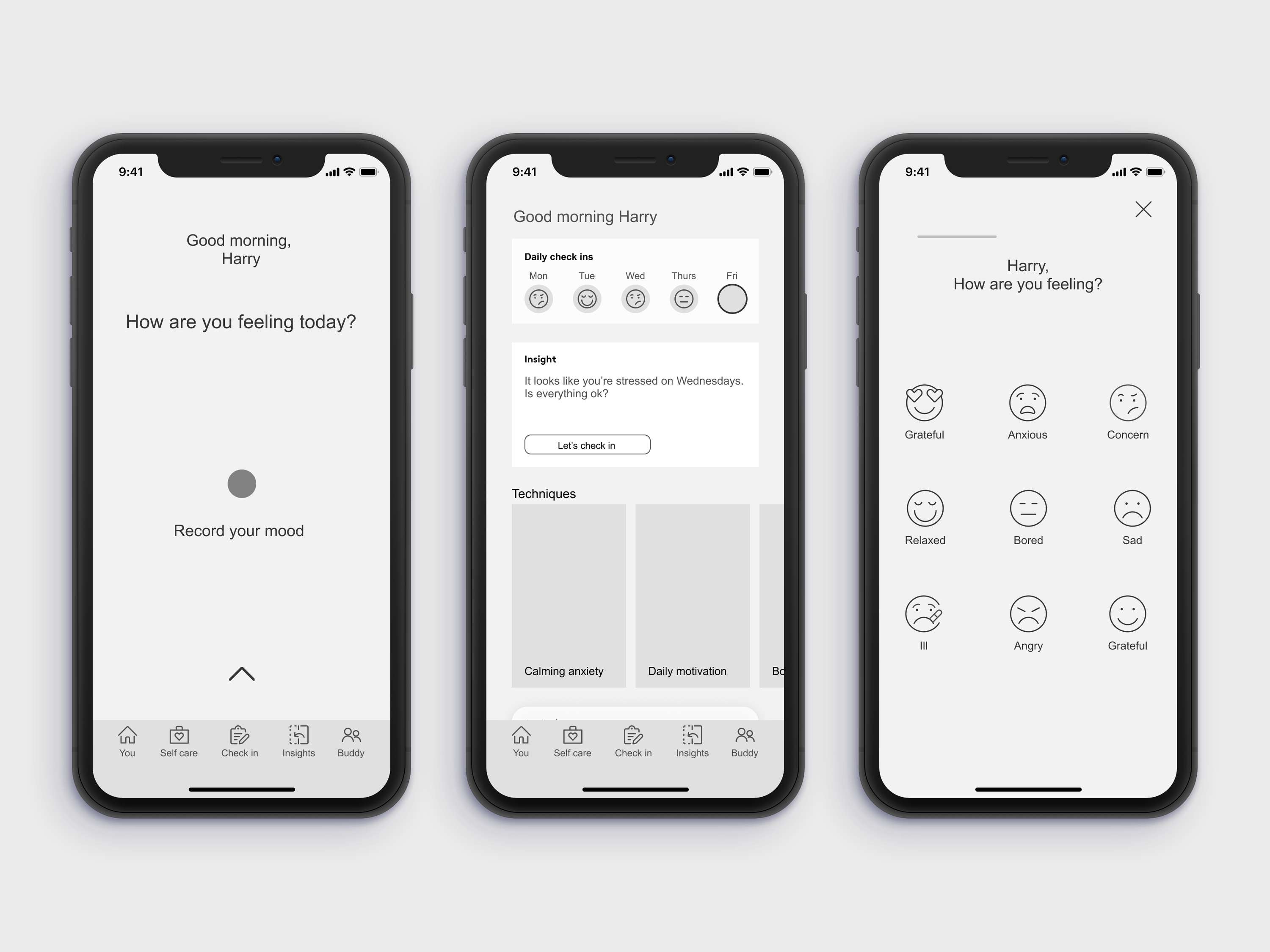 Reflect - The Mood Tracking App by Adrian Van Cooten