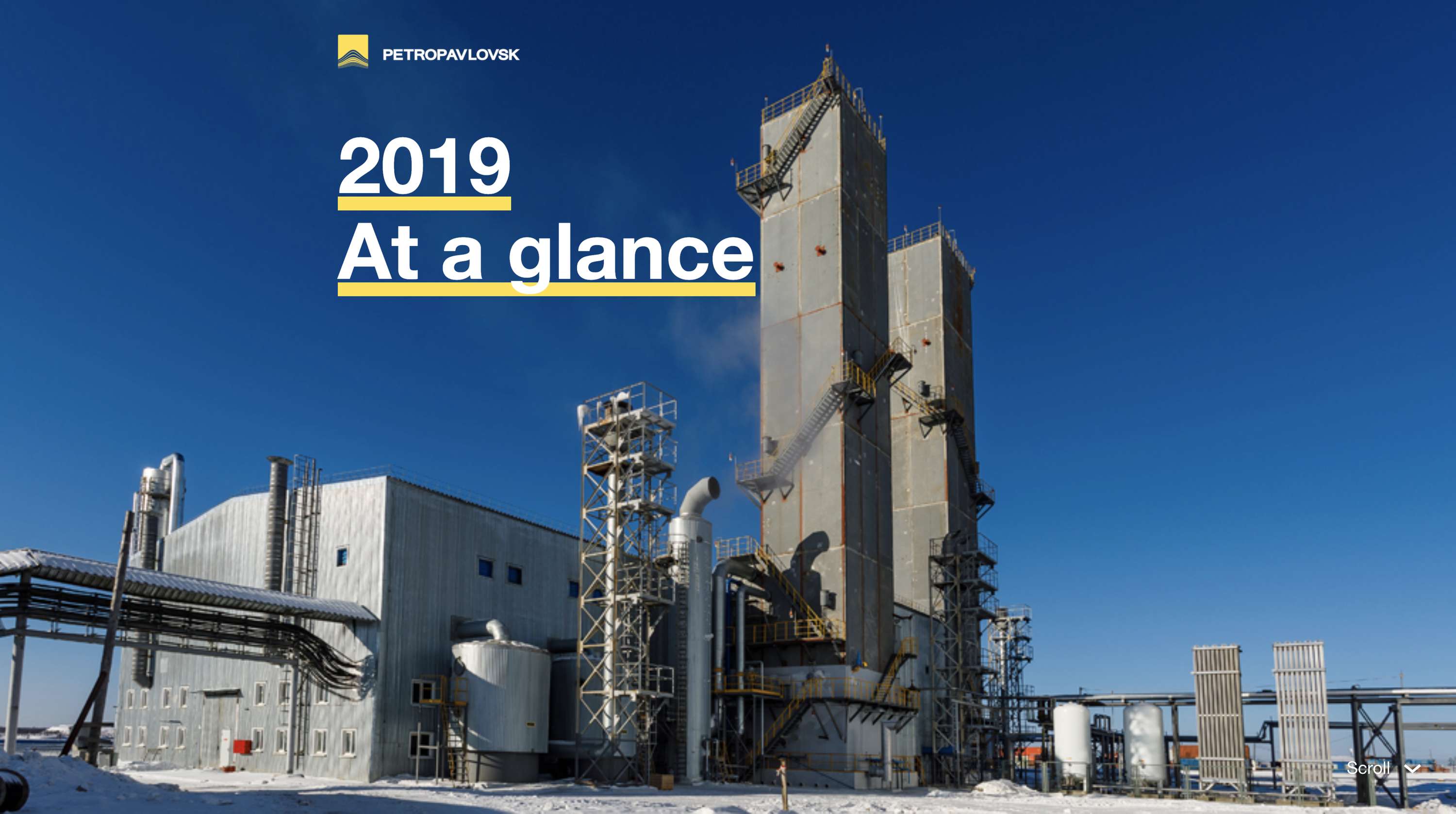 Petropavlovsk 2019 Microsite - Website Development Project by Lattimore and Friends