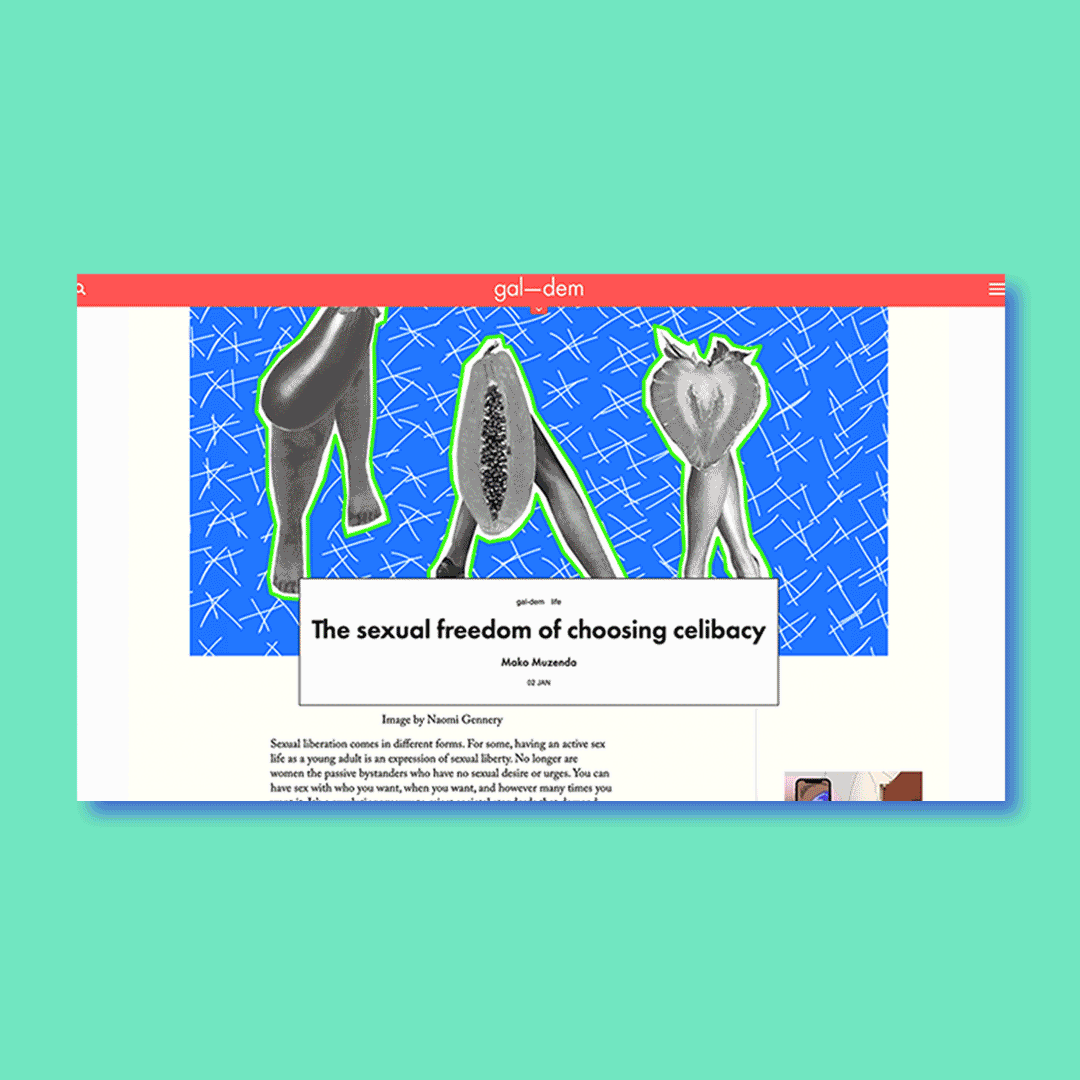 Gal-Dem // Editorial illustrations by Naomi Gennery