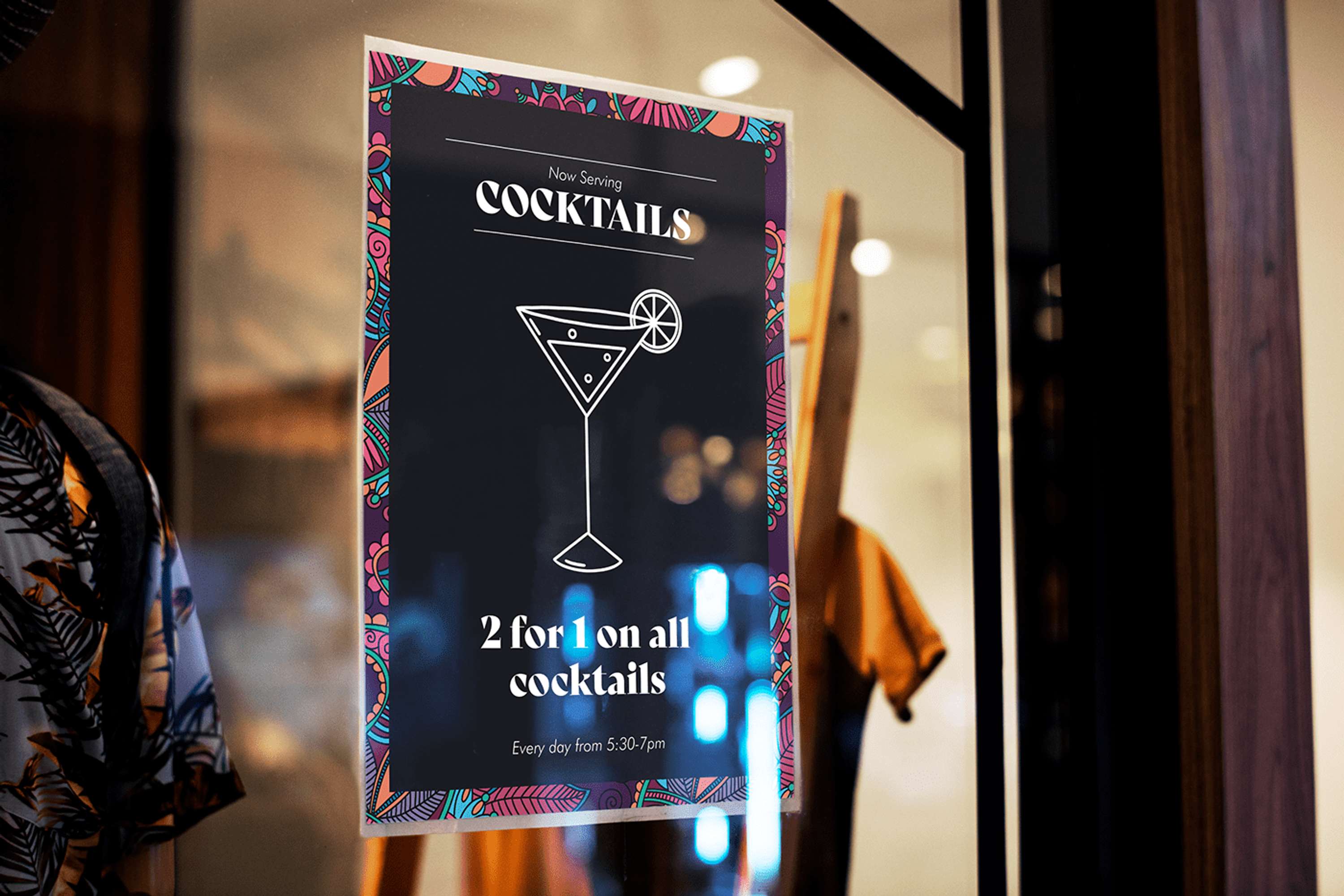 Menu & Poster Design by Frida Skoglie