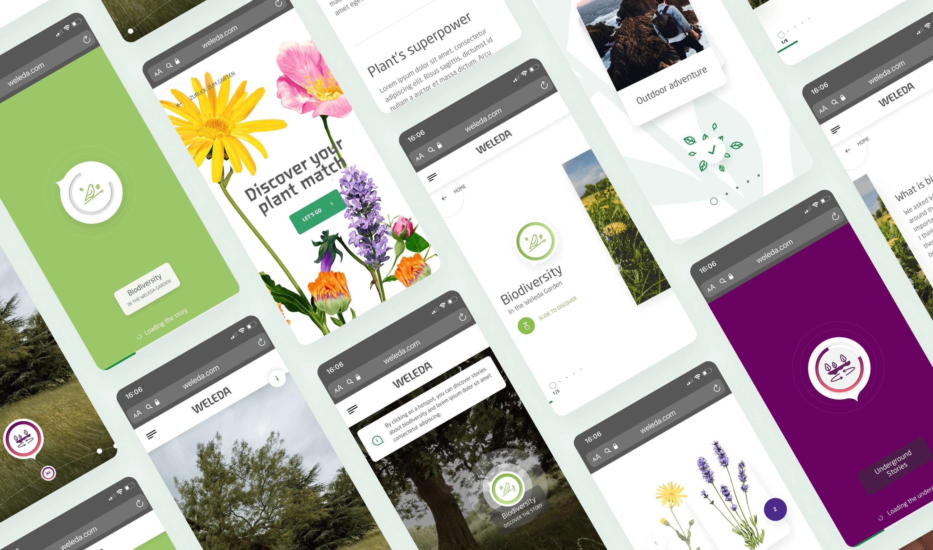 Weleda - The Open Garden by Studio of Art & Commerce