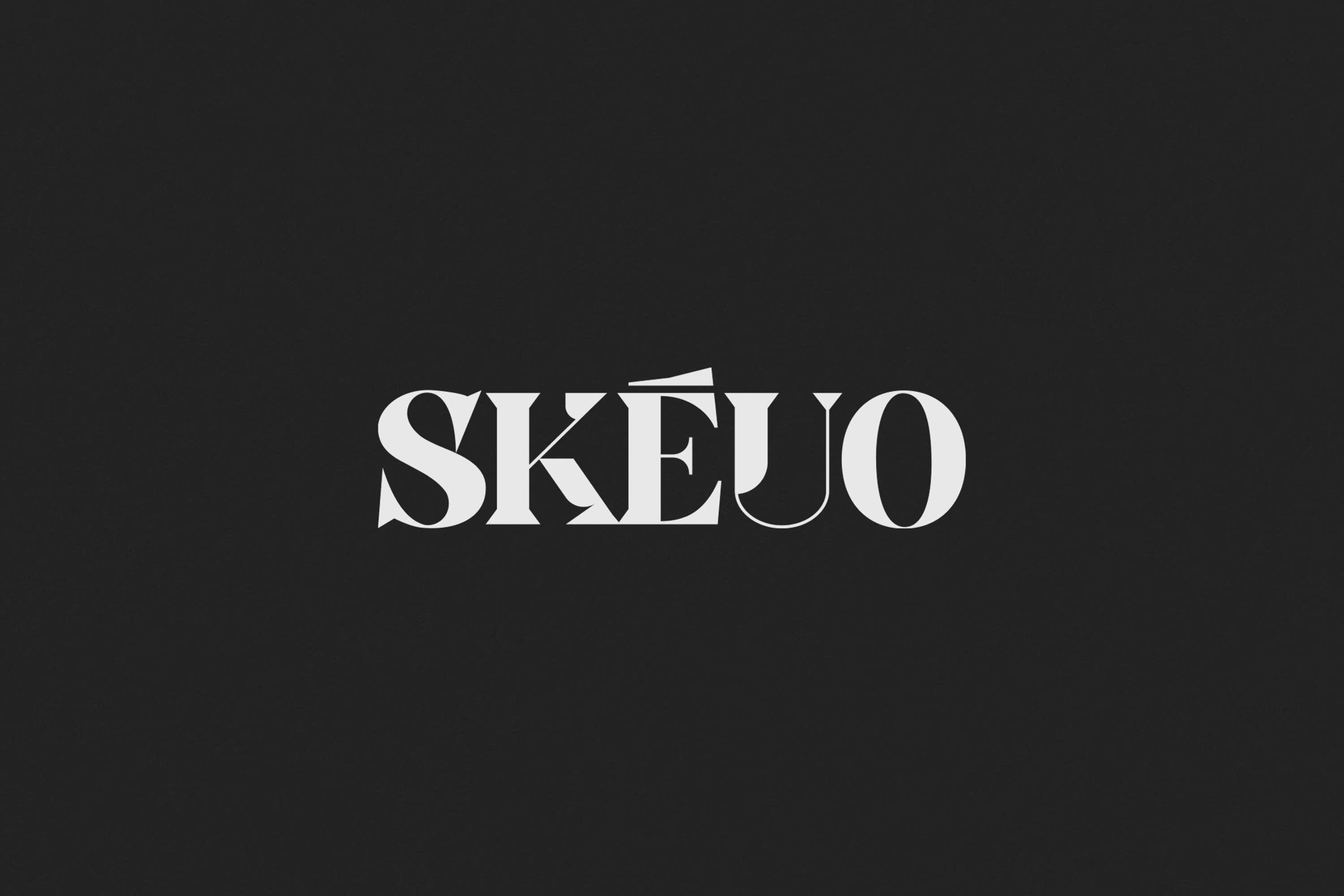 Skeuo / Branding of a luxury menswear brand by Yarza Twins