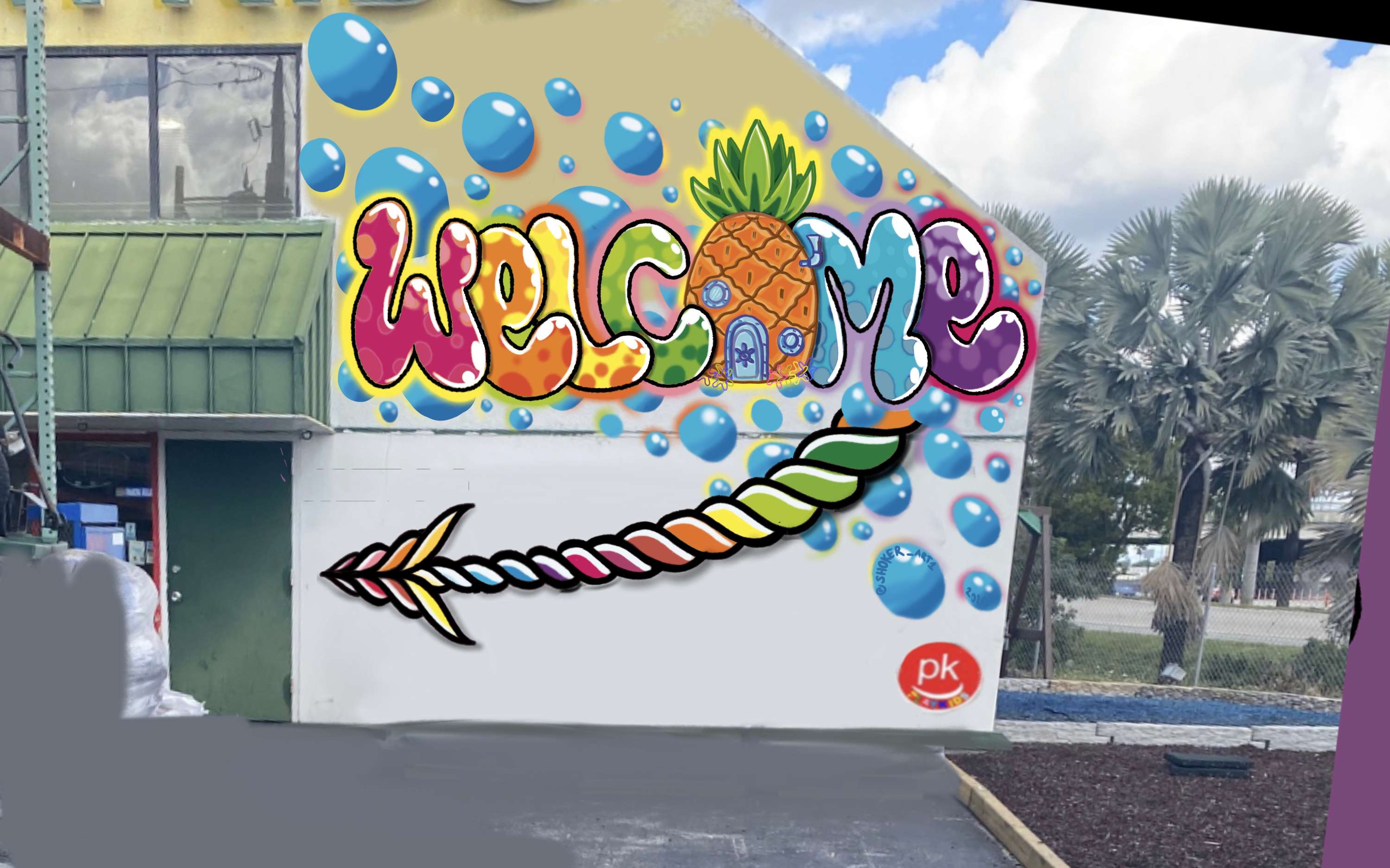 Digital artwork mix graffiti by Vladimir Kovalchuk