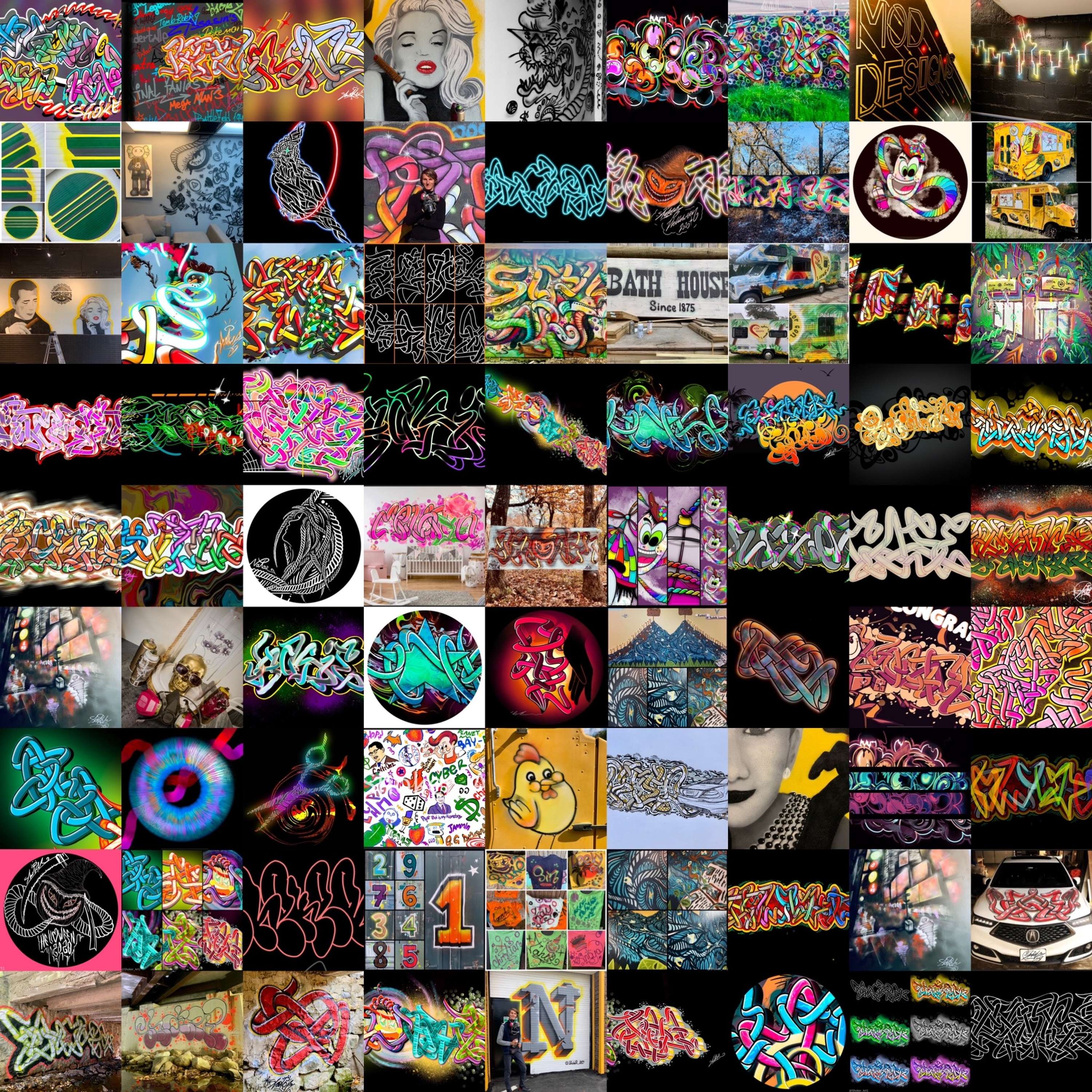 Digital artwork mix graffiti by Vladimir Kovalchuk