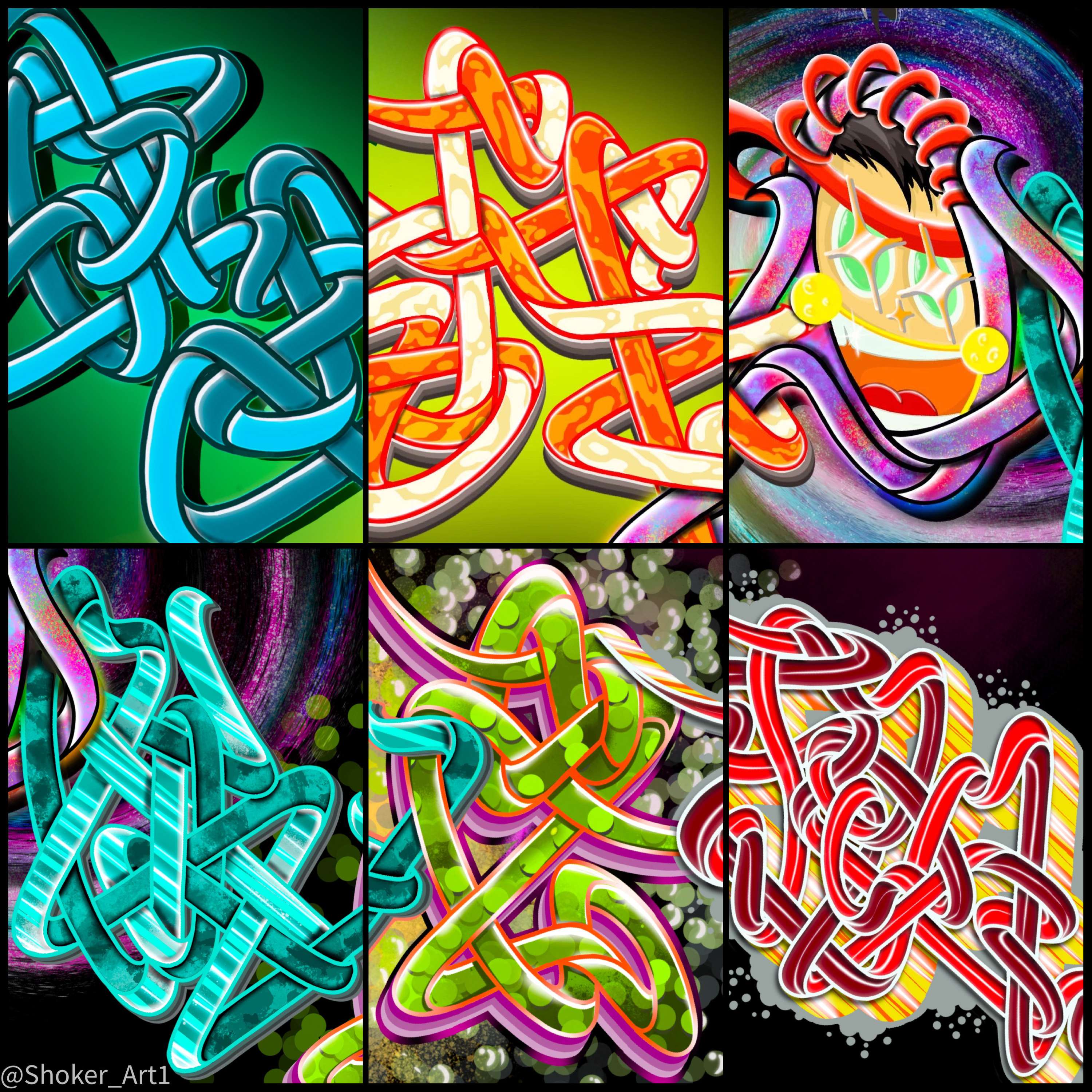 Digital artwork mix graffiti by Vladimir Kovalchuk