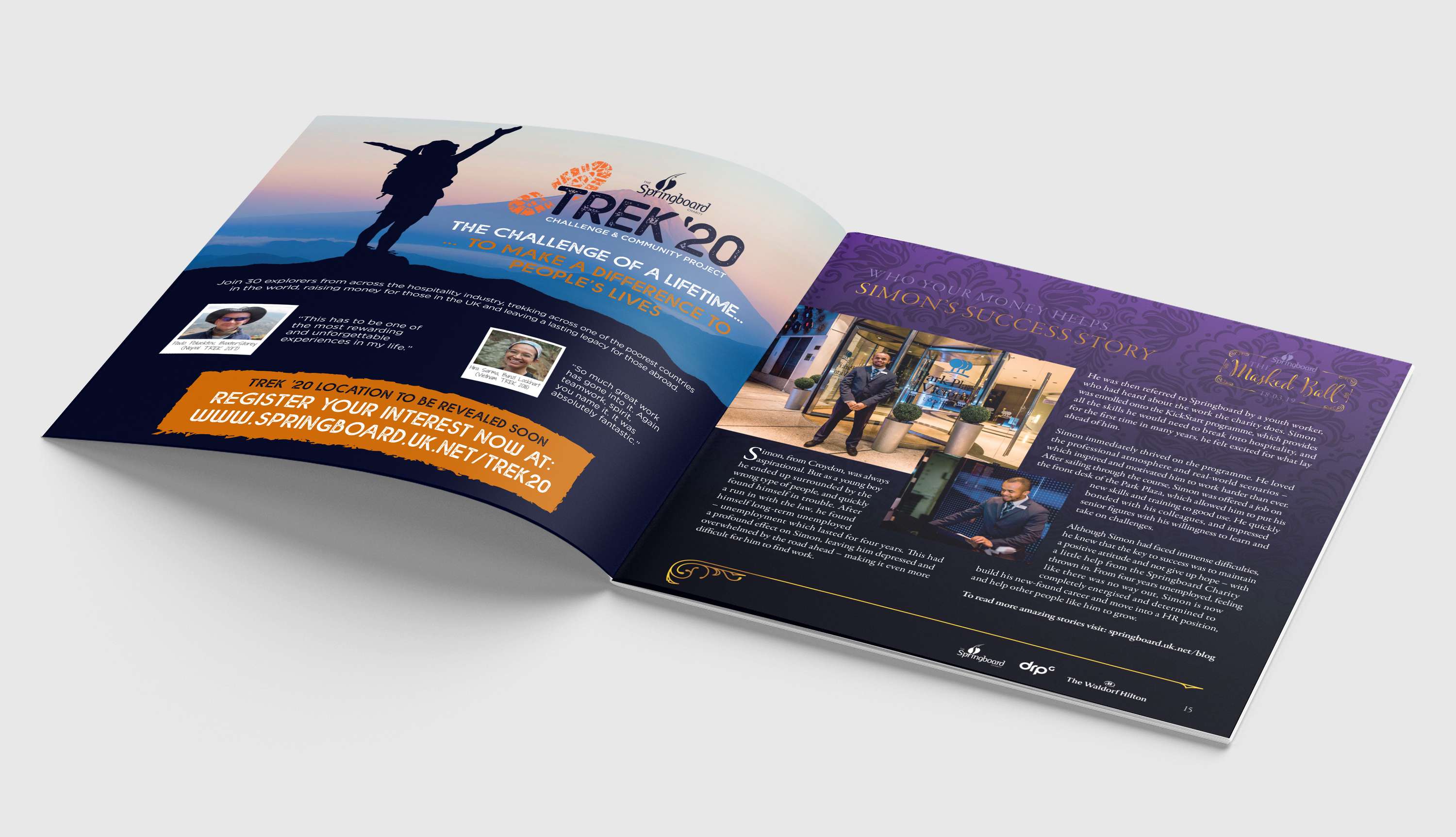 Springboard Live Events Branding by Terry Coleman