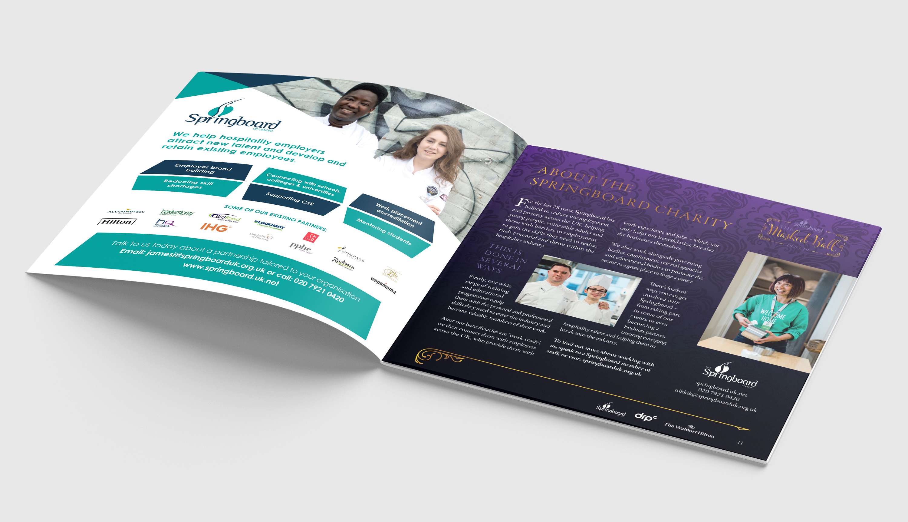 Springboard Live Events Branding by Terry Coleman