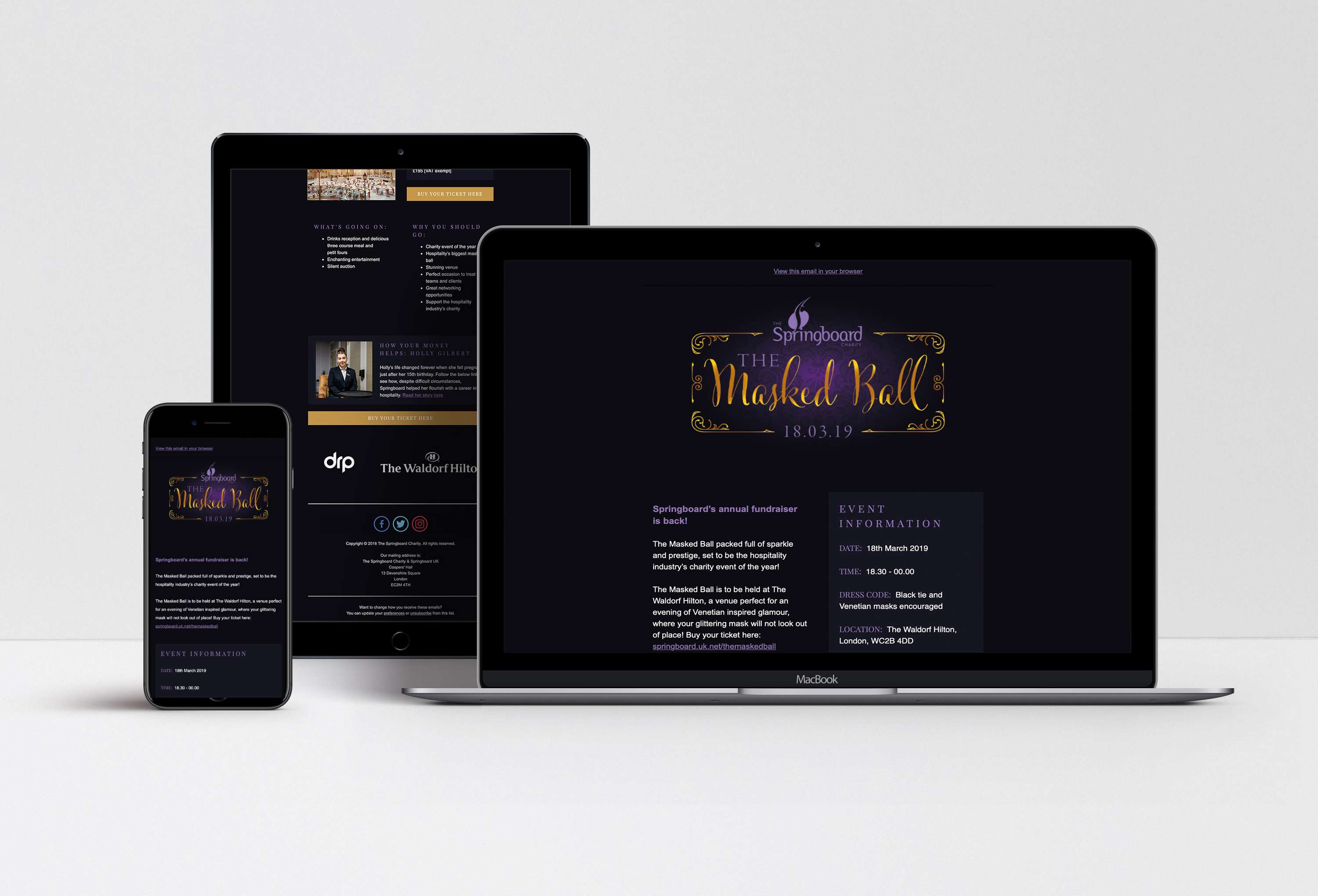 Springboard Live Events Branding by Terry Coleman