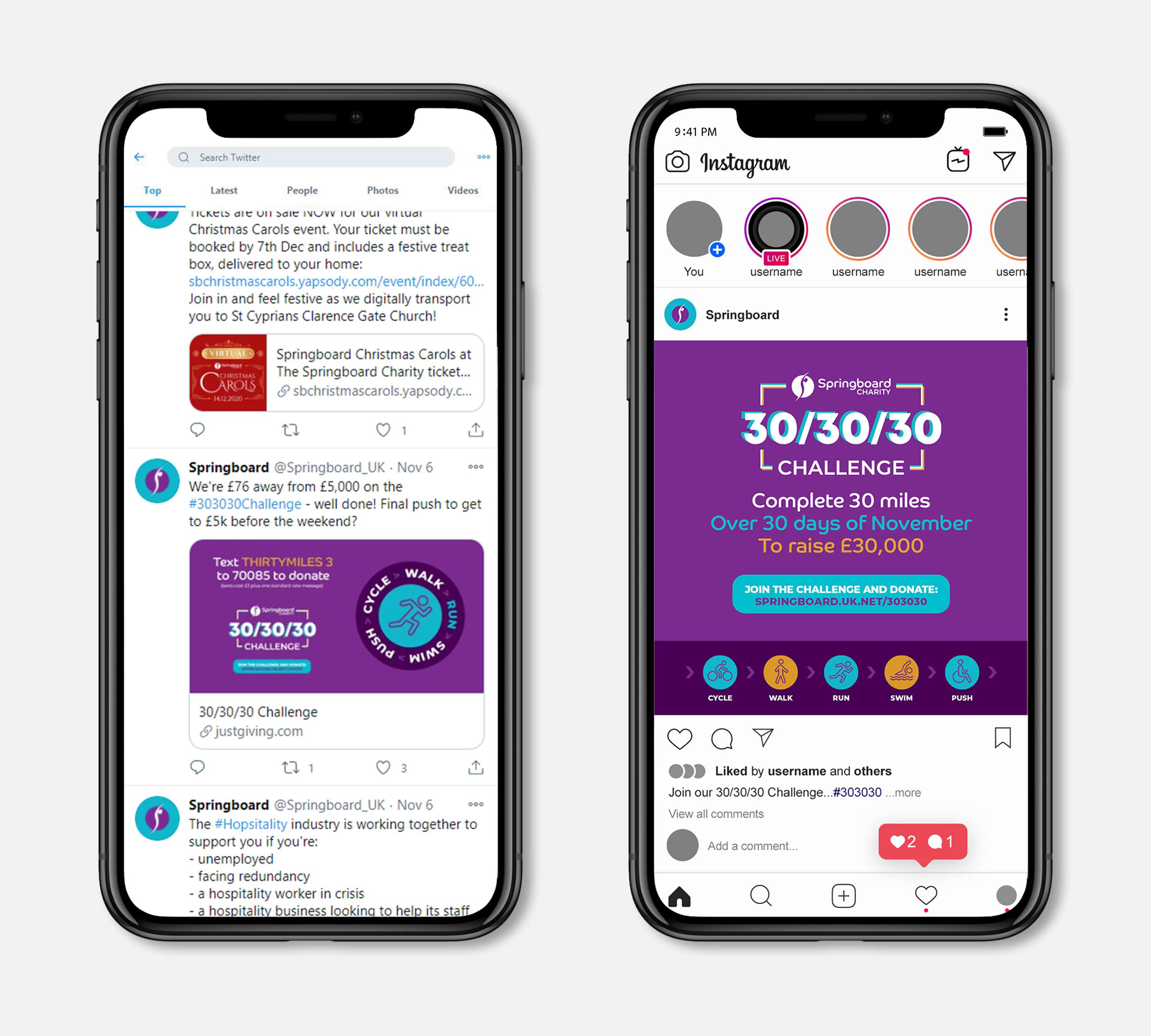 Springboard's Online Events Branding by Terry Coleman
