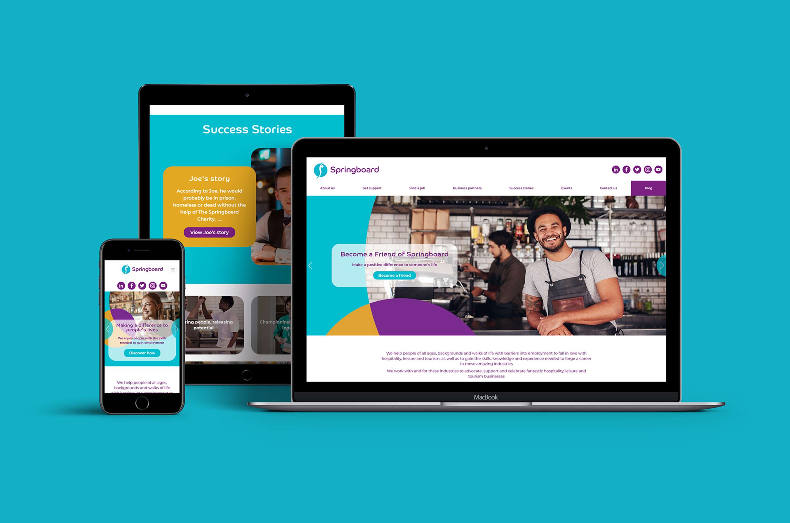 Springboard Re-Brand by Terry Coleman