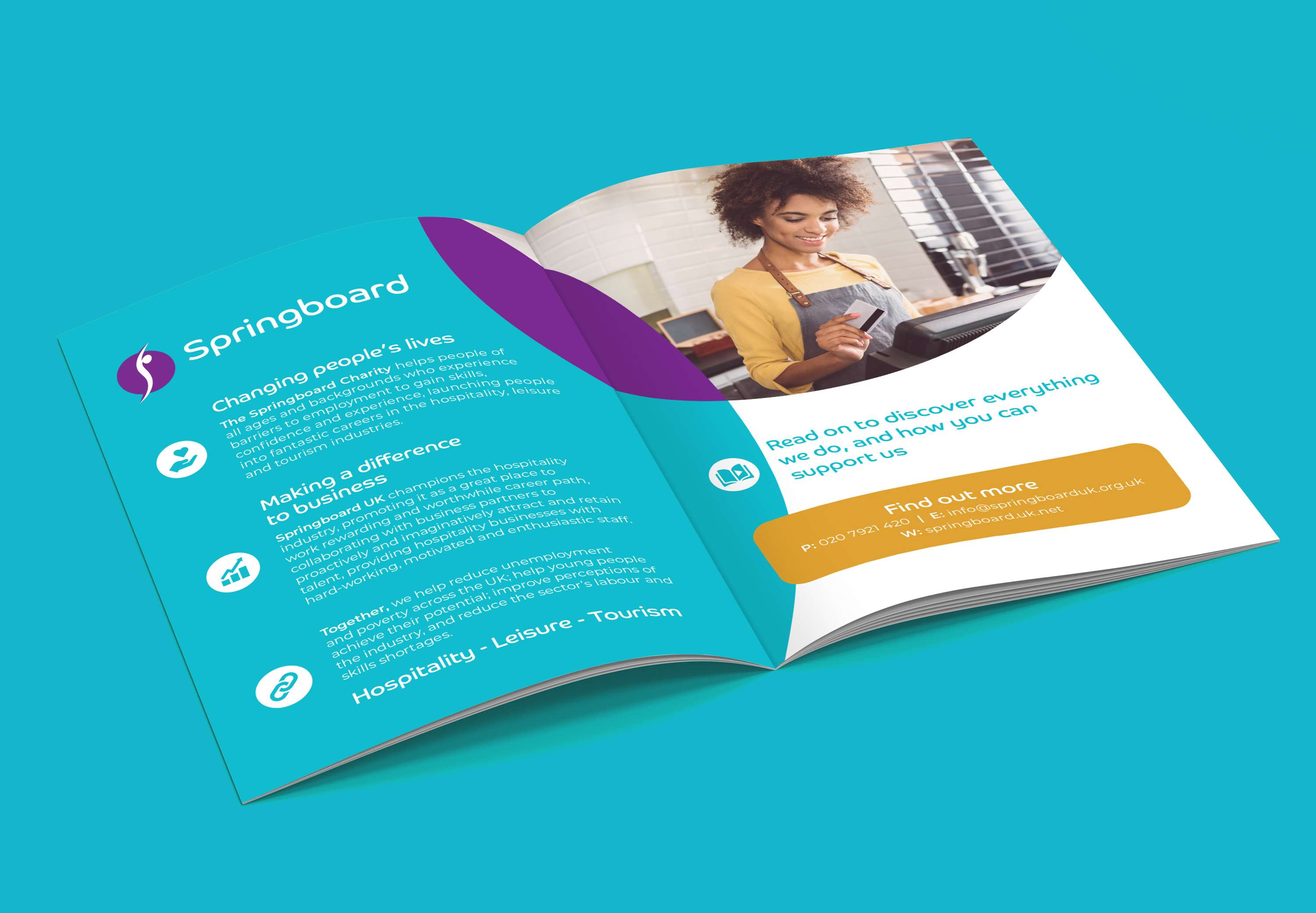 Springboard Re-Brand by Terry Coleman