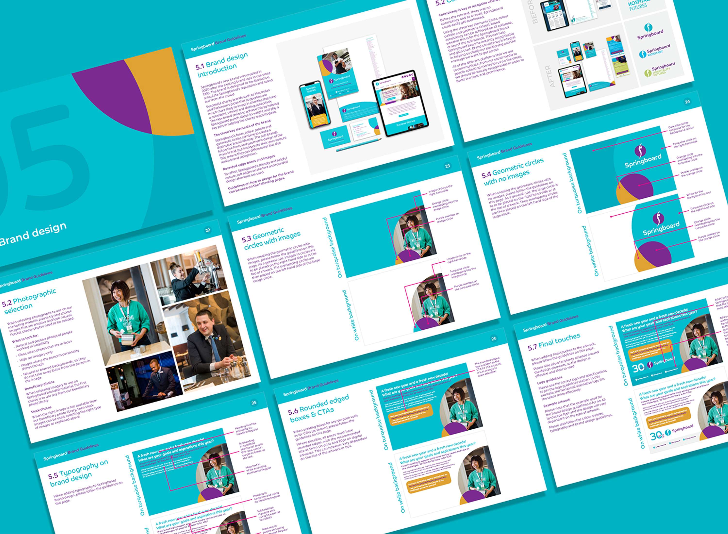 Springboard Re-Brand by Terry Coleman
