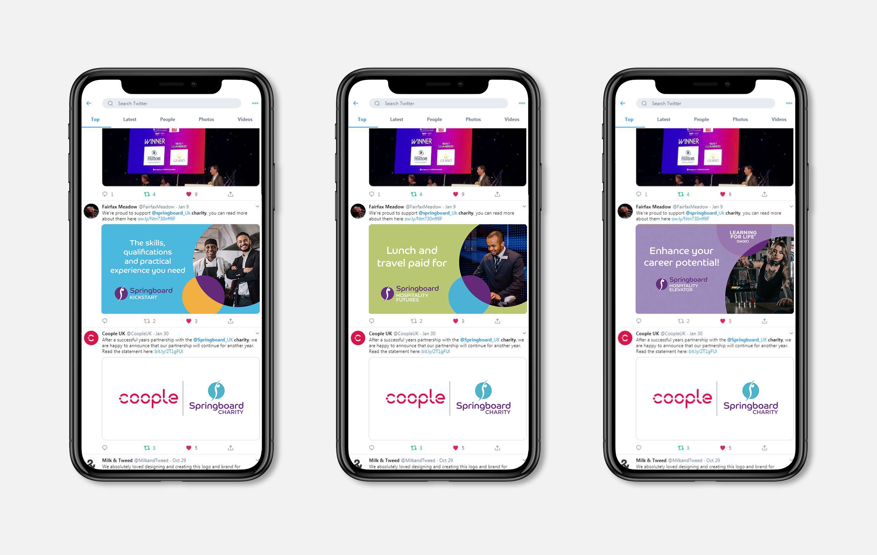Springboard Re-Brand by Terry Coleman