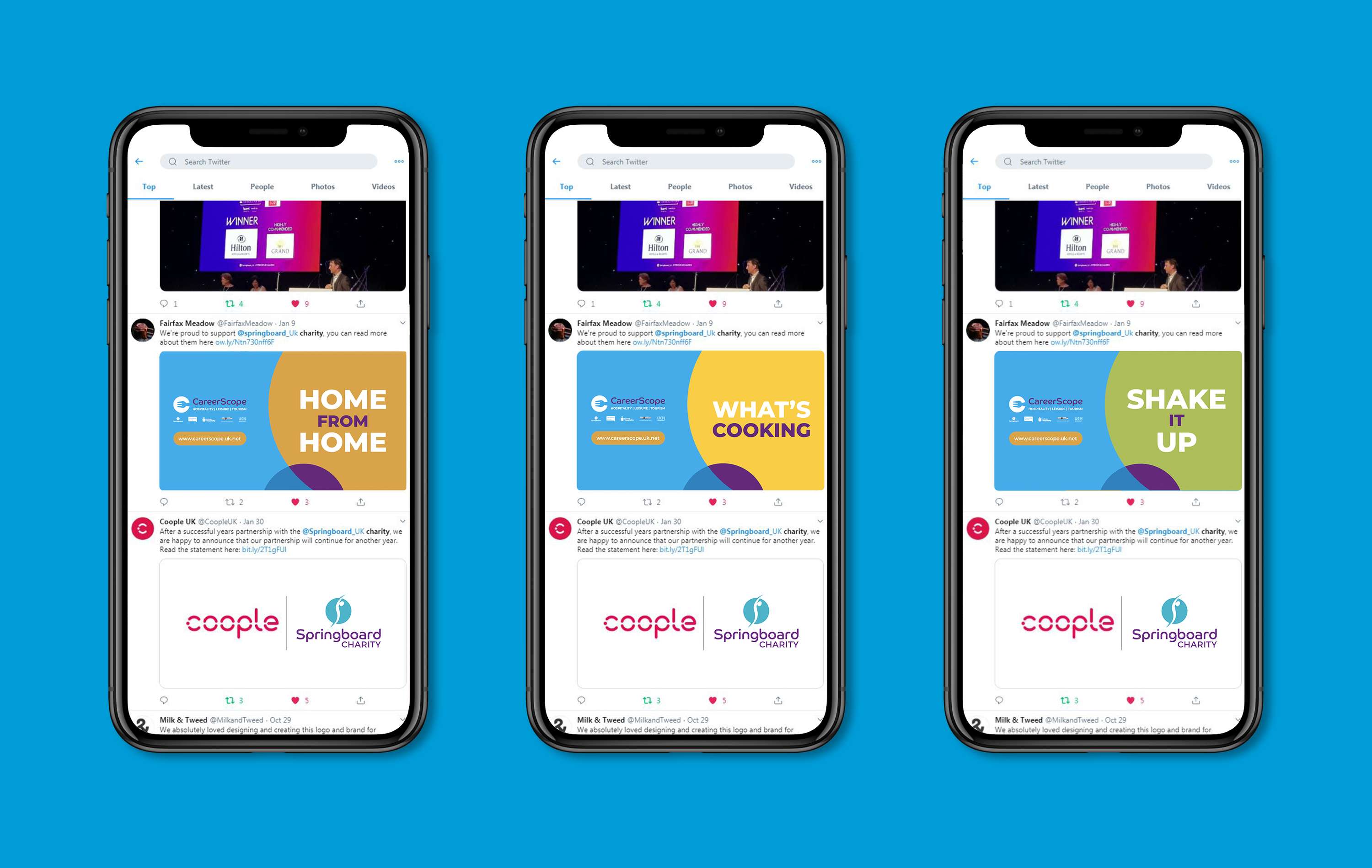 Springboard Re-Brand by Terry Coleman