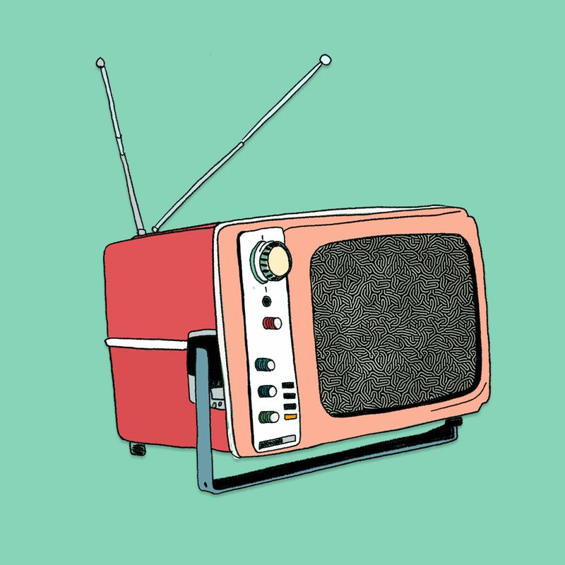 TV Show 50s and 60s - Illustration Series by Raina Todoroff