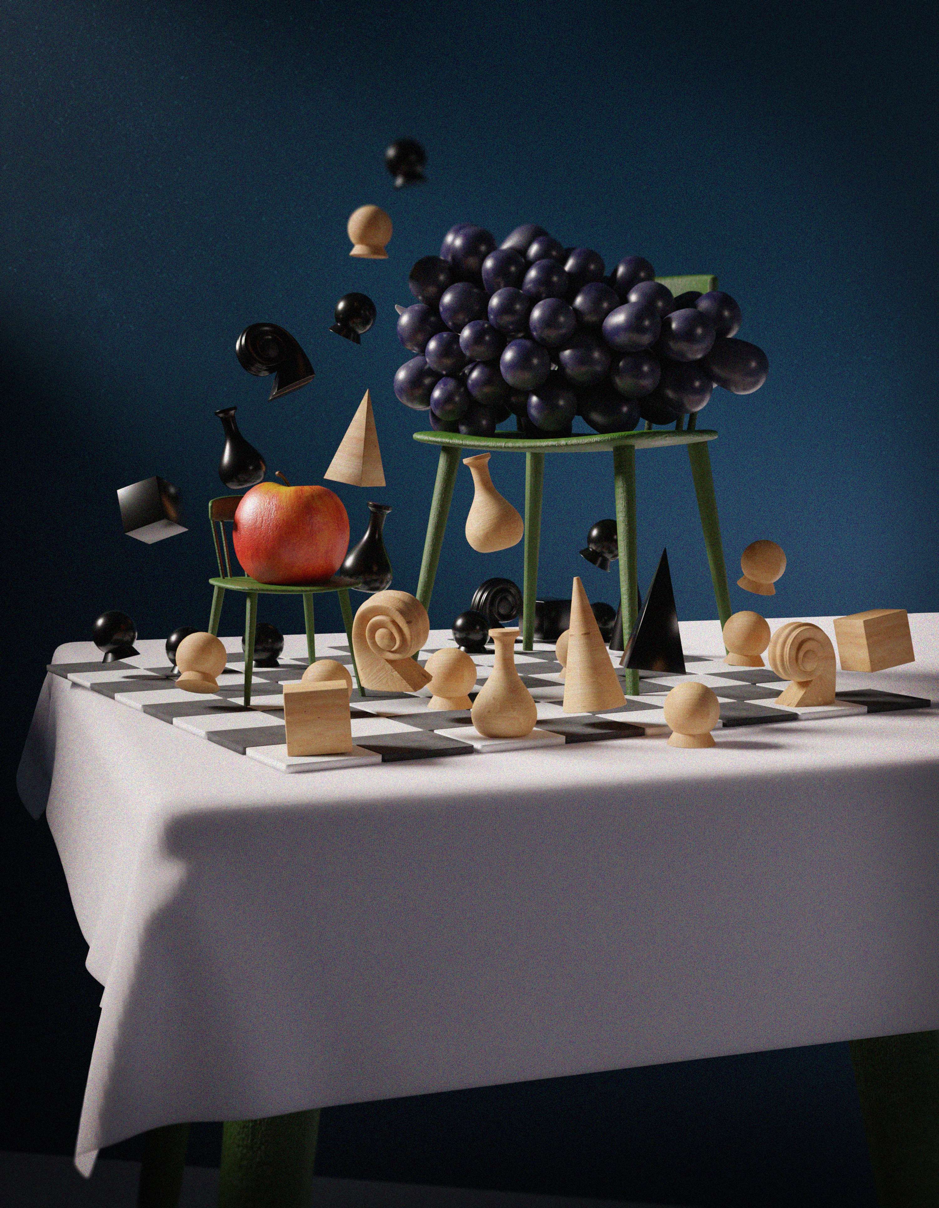 MAN RAY CHESS by Jakub Oleskevic