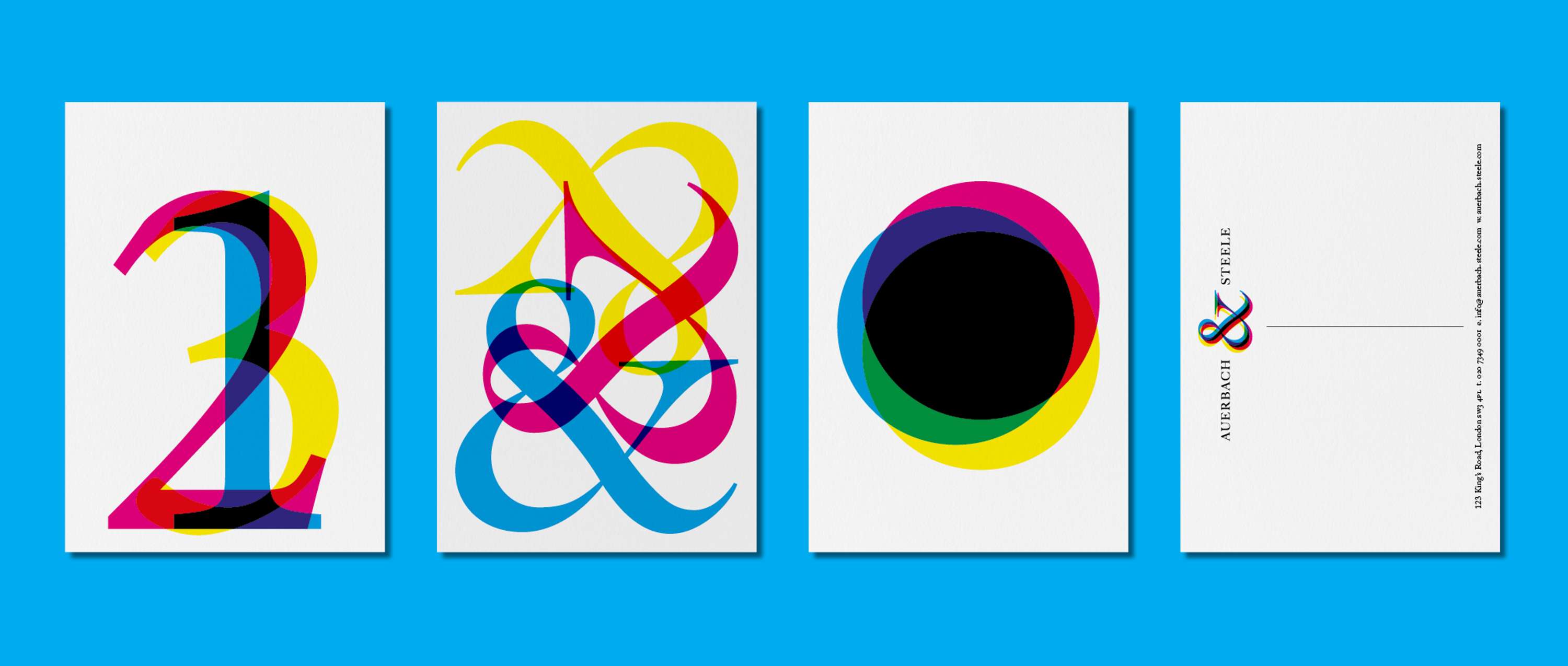 Auerbach & Steele – branding by Ian Moore