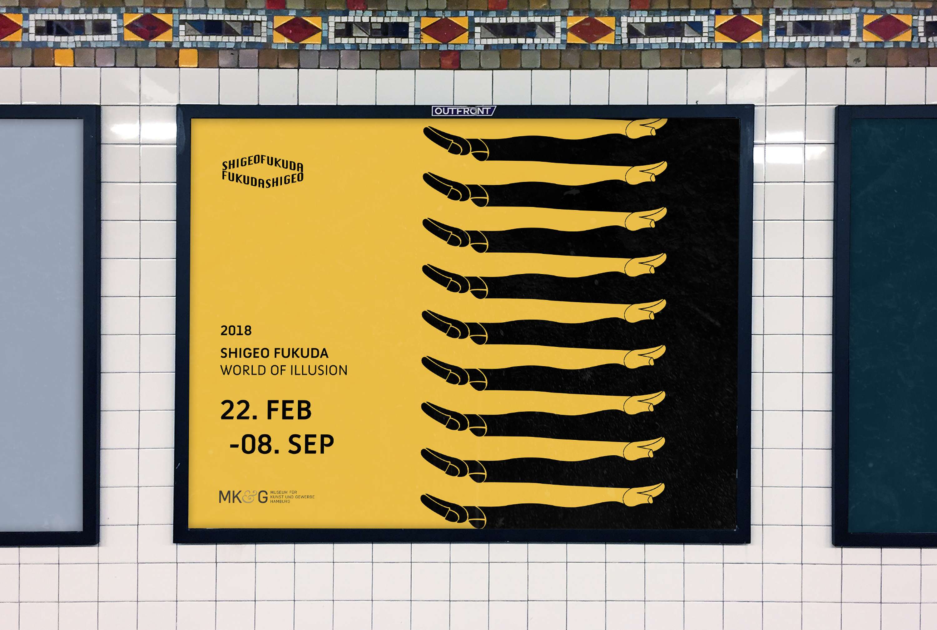 [Exhibition Design / Motion Graphic] Shigeo Fukuda "World of Illusion"  Exhibition by Yunjung Chuang