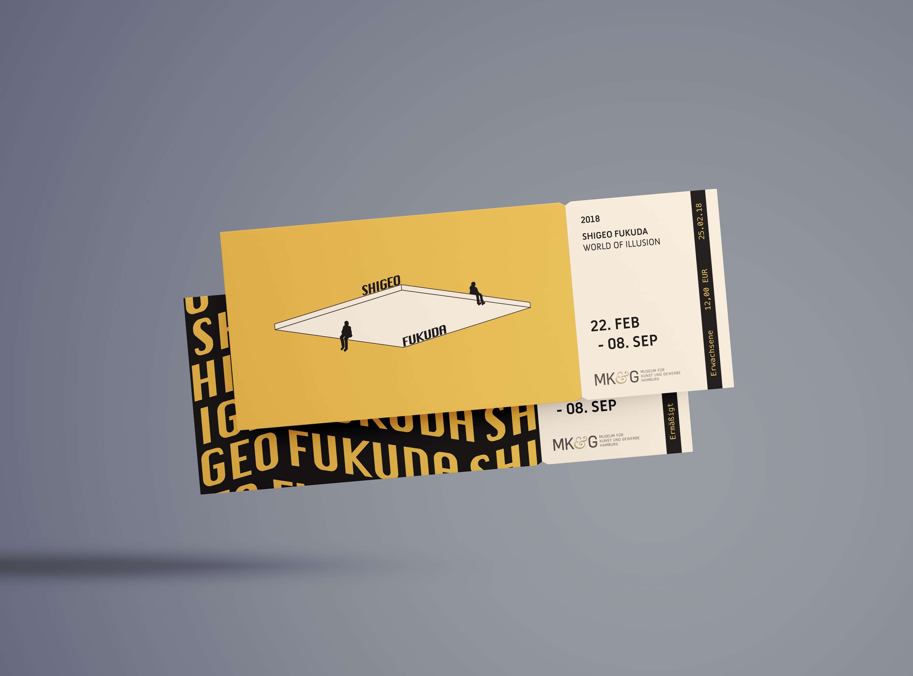 [Exhibition Design / Motion Graphic] Shigeo Fukuda "World of Illusion"  Exhibition by Yunjung Chuang