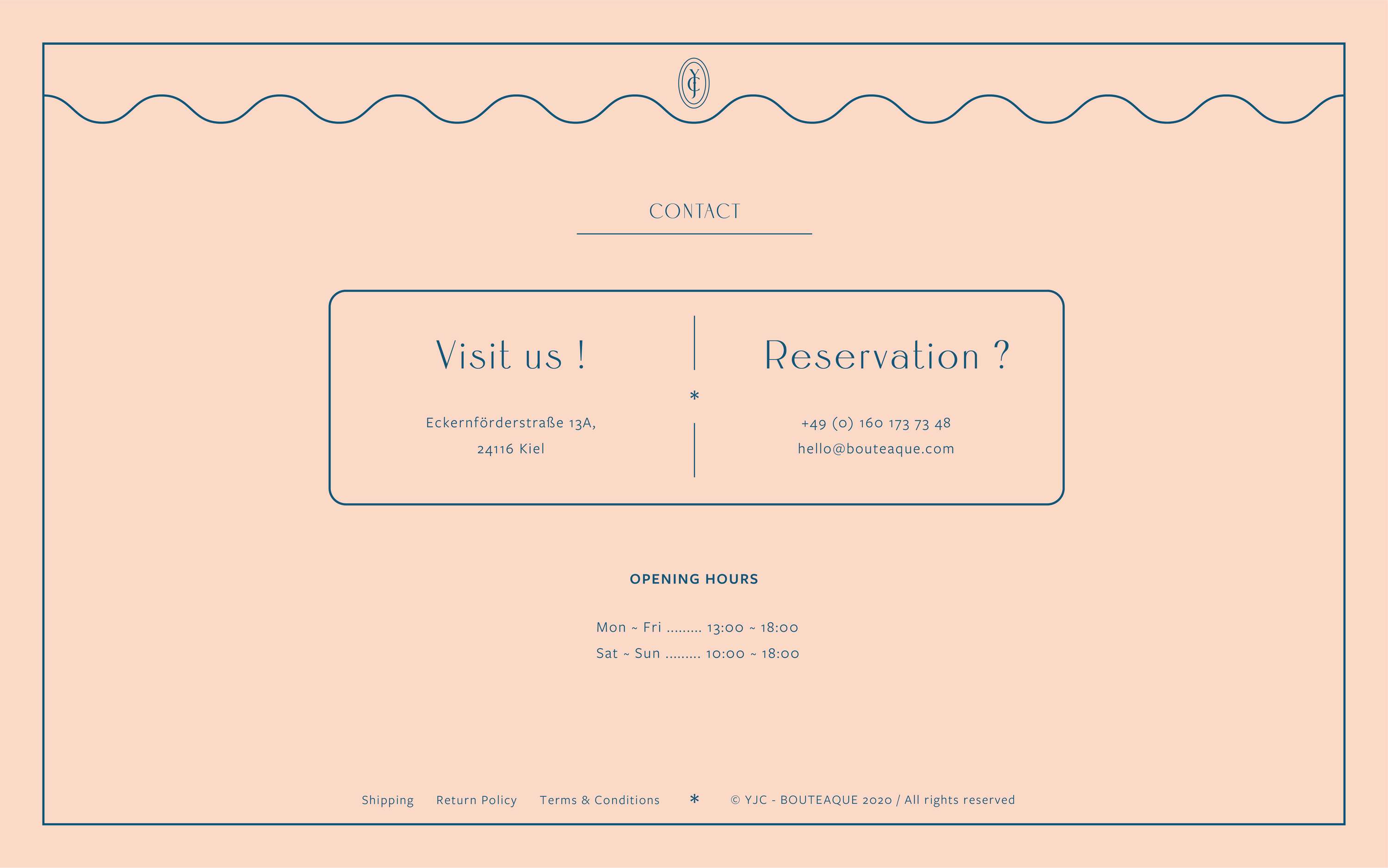 [Corporate Design] BOUTEAQUE by Yunjung Chuang