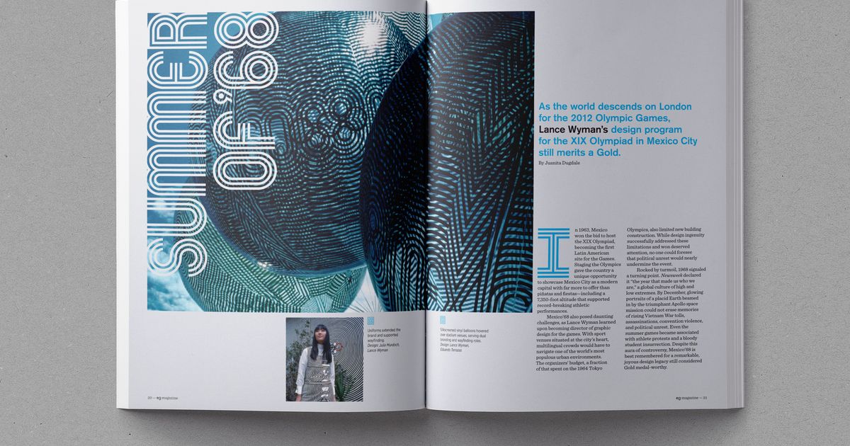 eg Magazine – redesign | The Dots