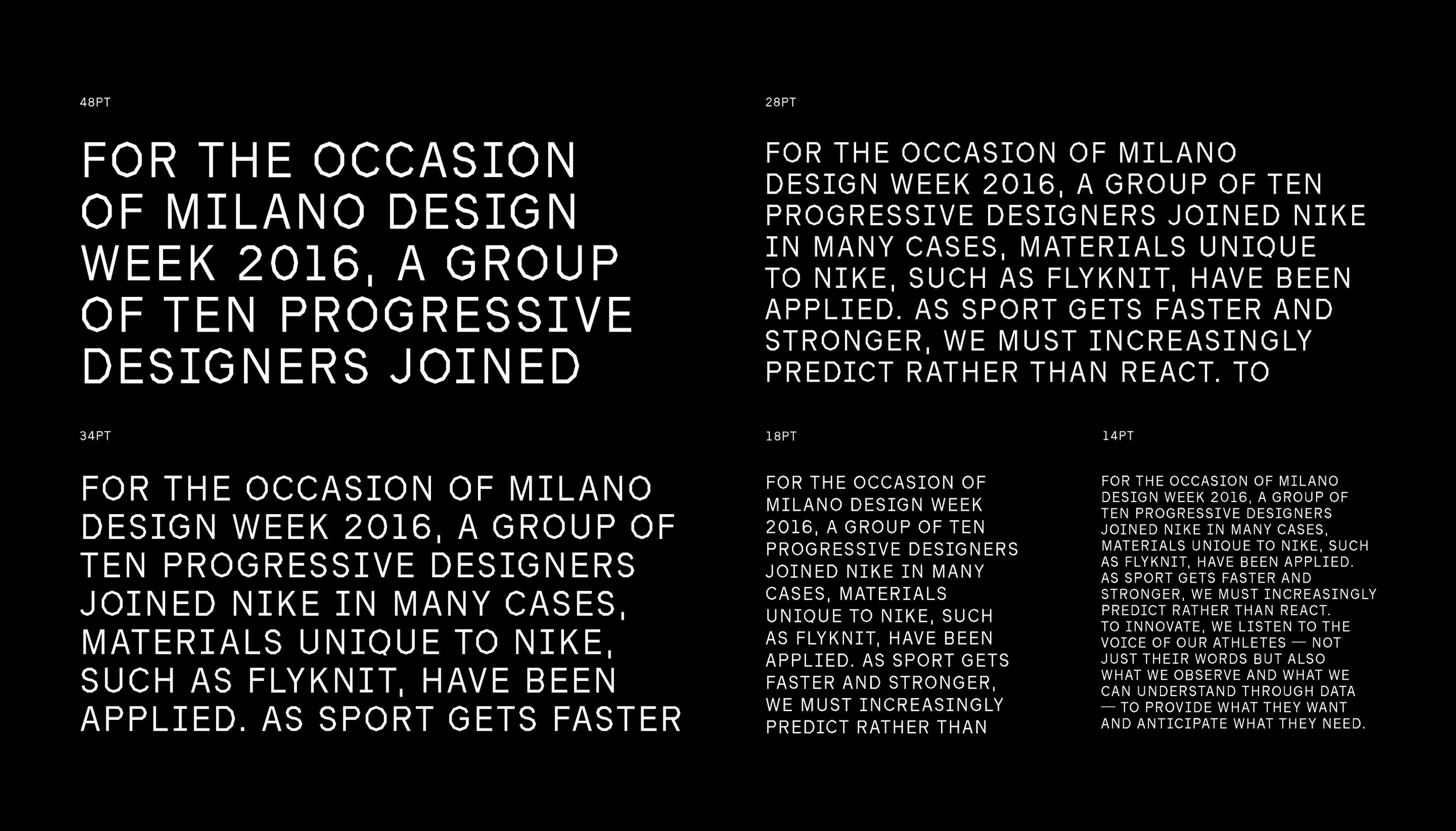 NIKELAB — THE NATURE OF MOTION by British Standard Type