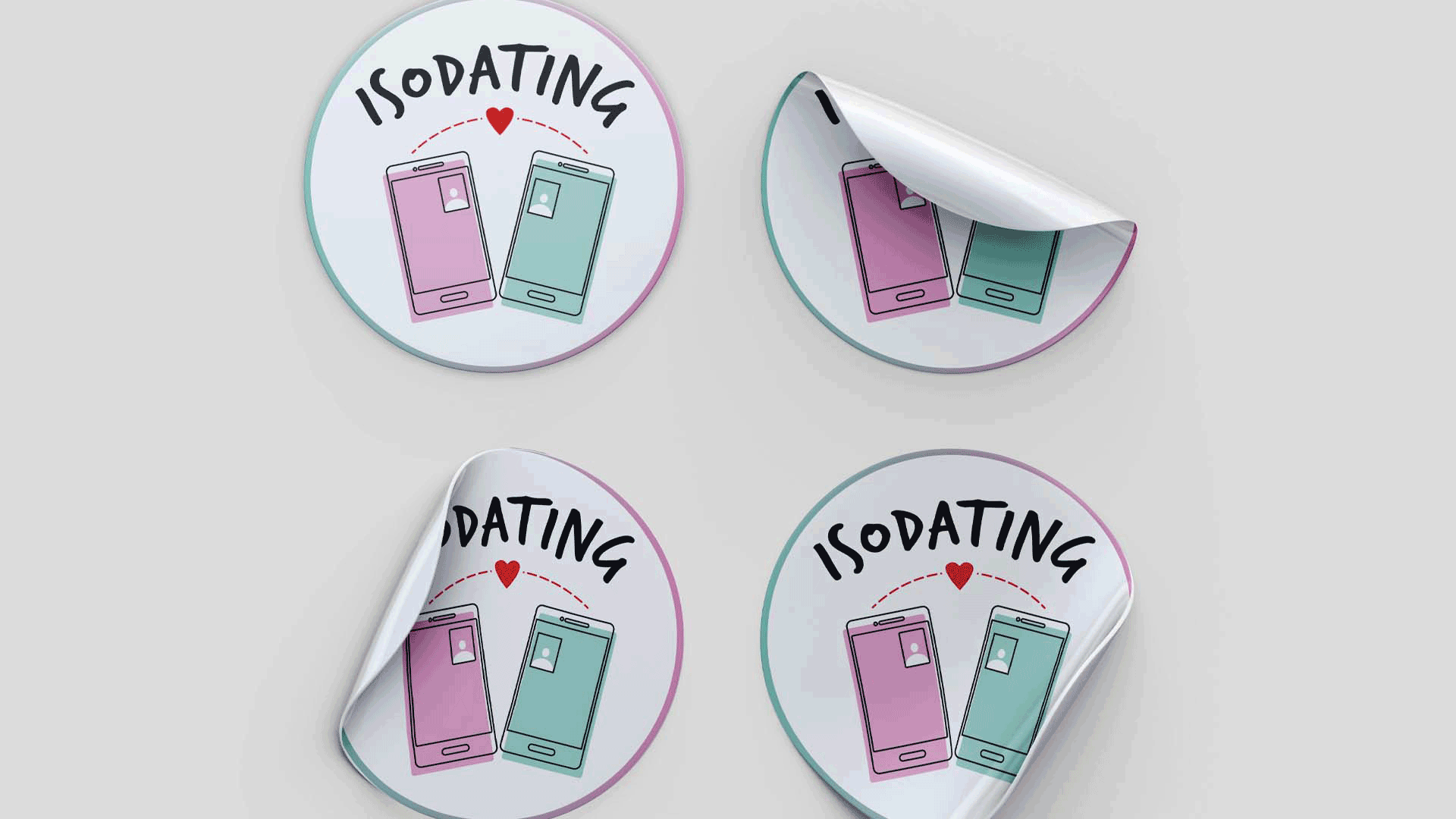 Isodating By CLiKD | Branding Design by Jordan Enaboifo