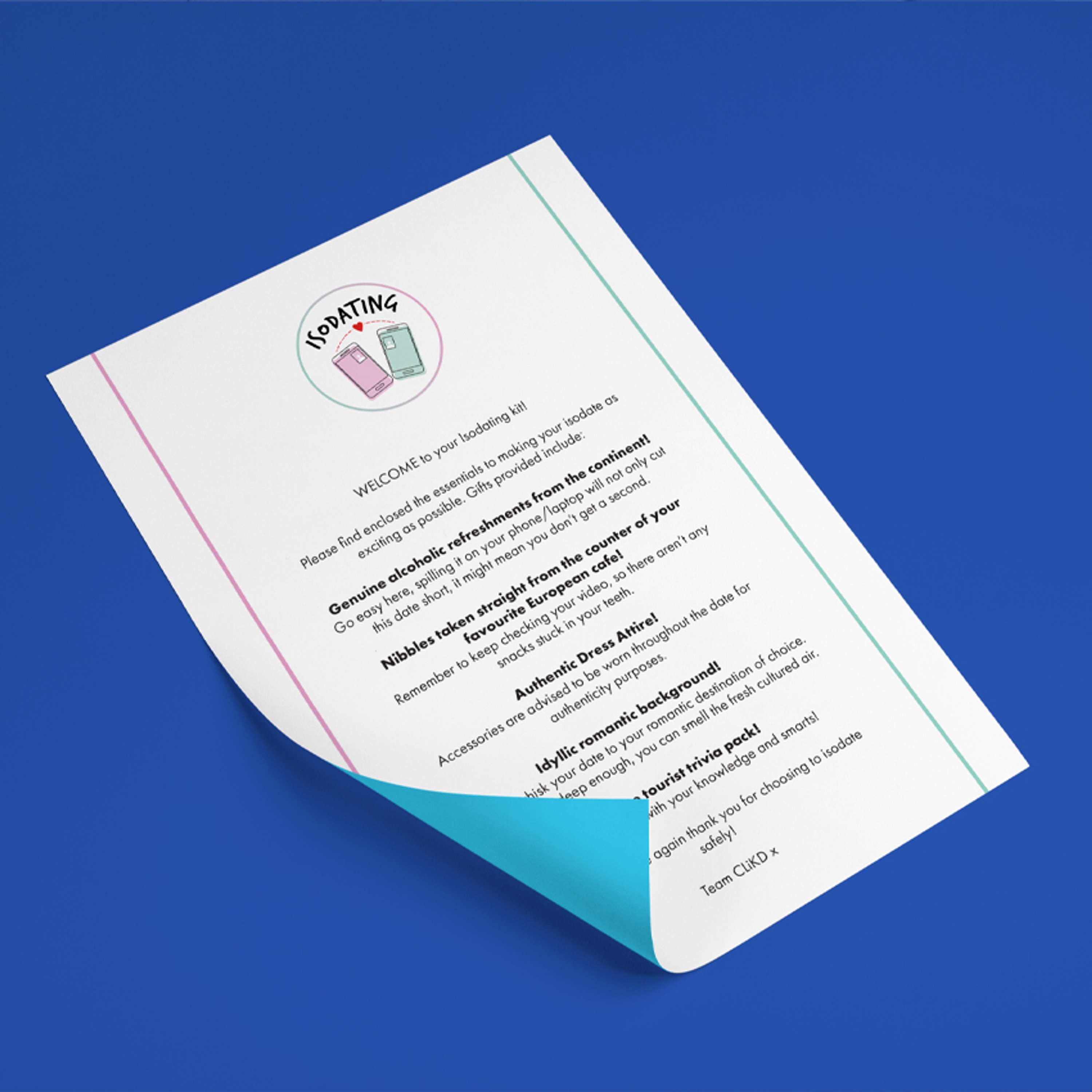 Isodating By CLiKD | Branding Design by Jordan Enaboifo