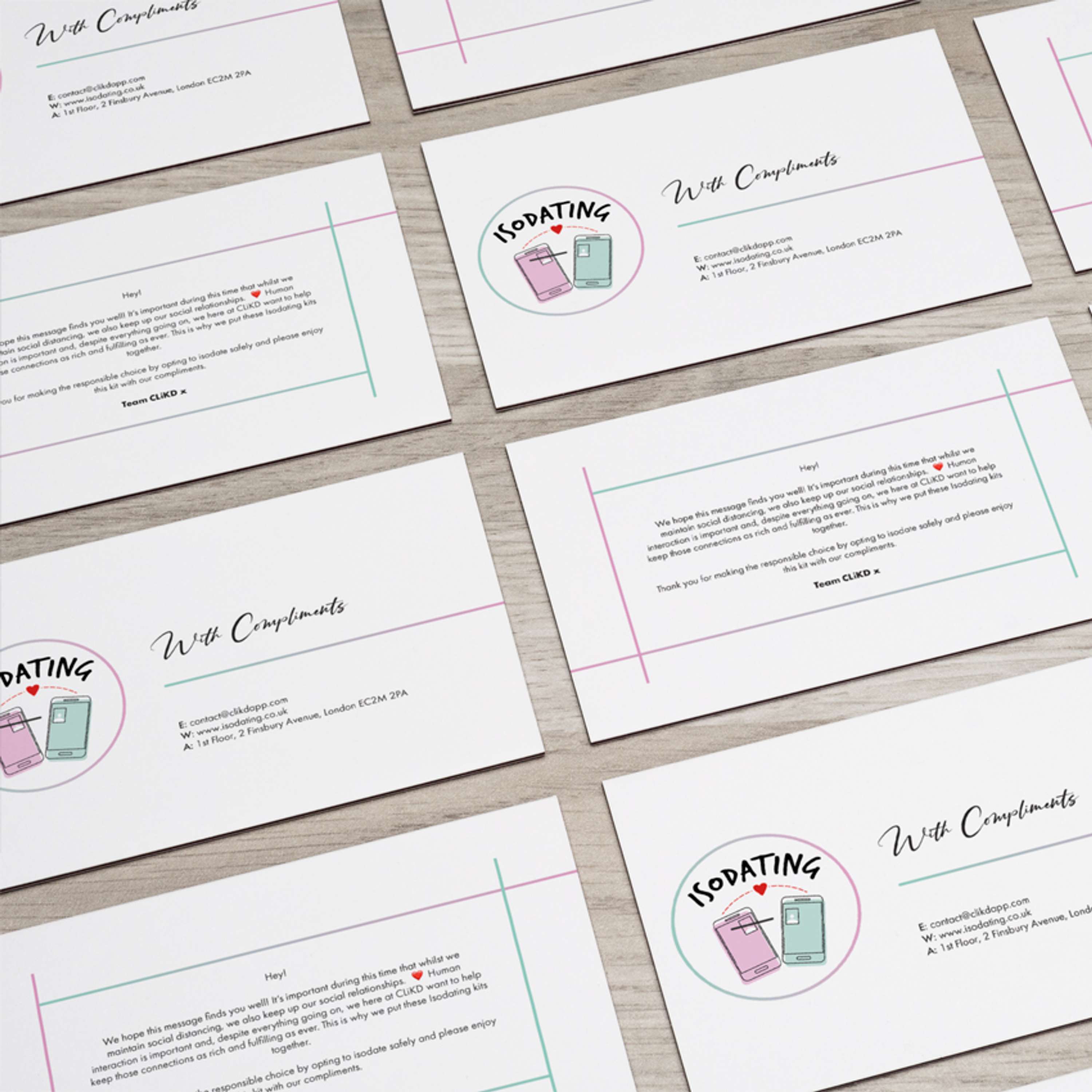 Isodating By CLiKD | Branding Design by Jordan Enaboifo