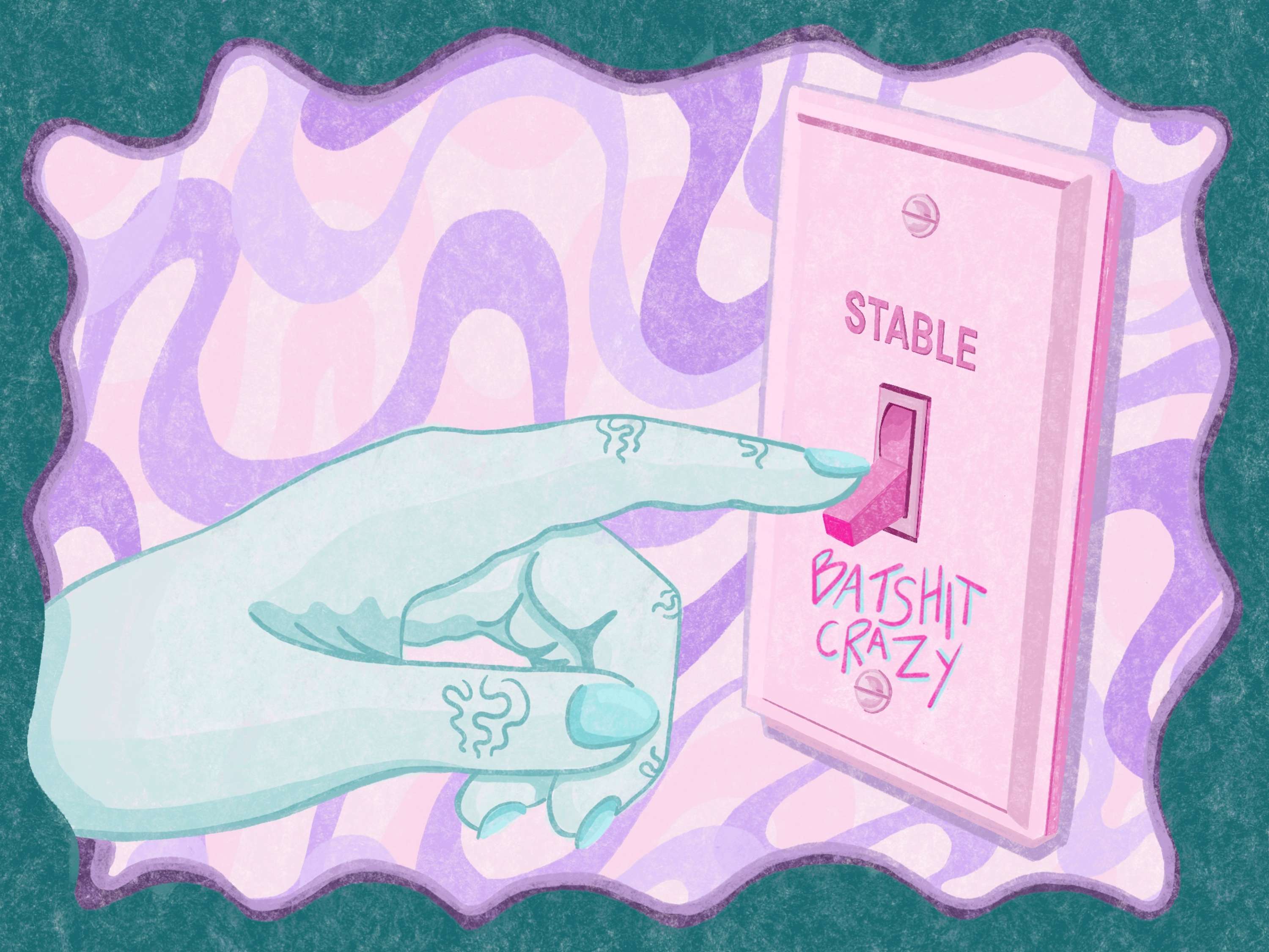 Exploring PMDD through editorial imagery by Abi Ratoff