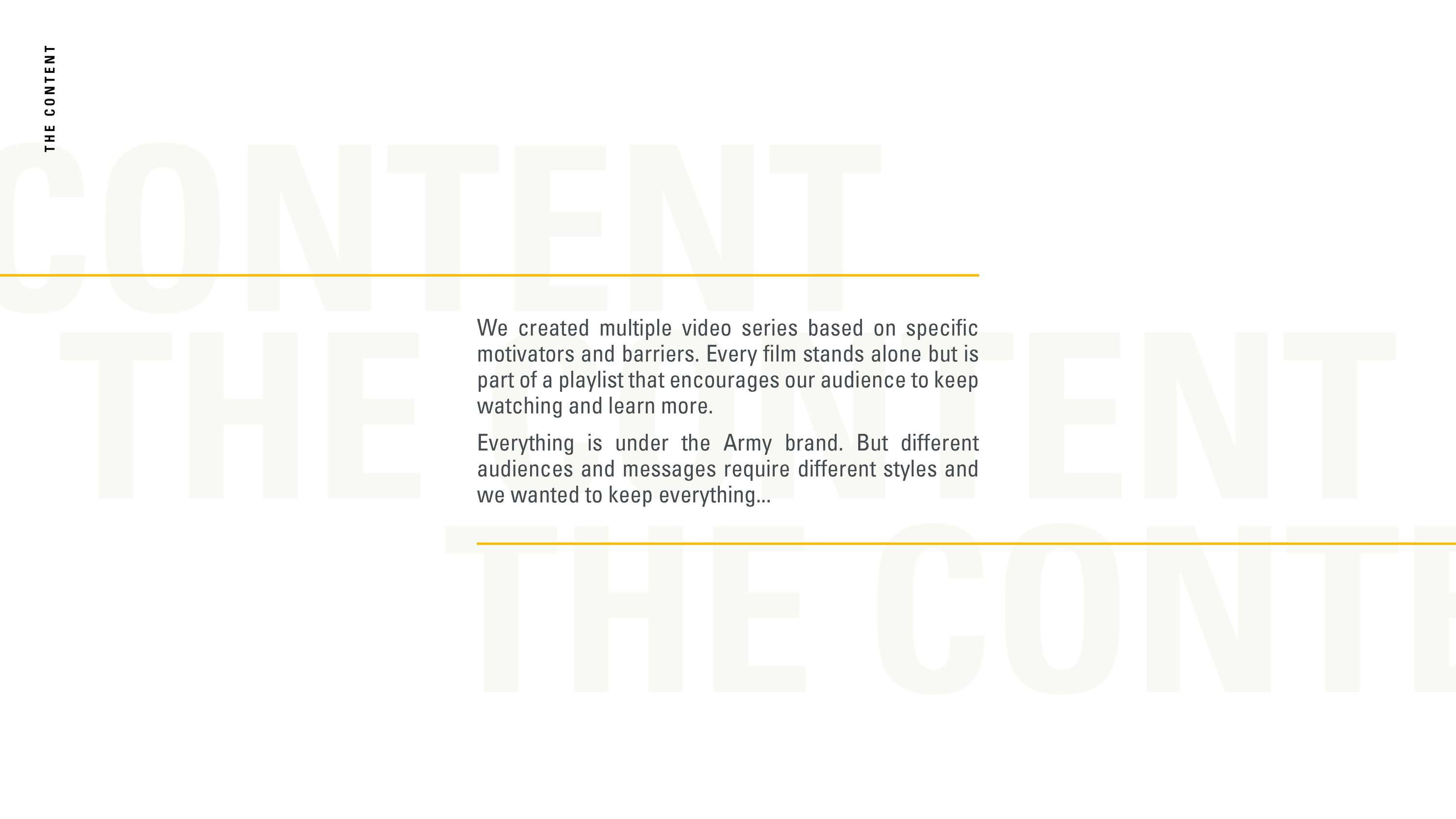British Army Content Hub by Alex Forrest