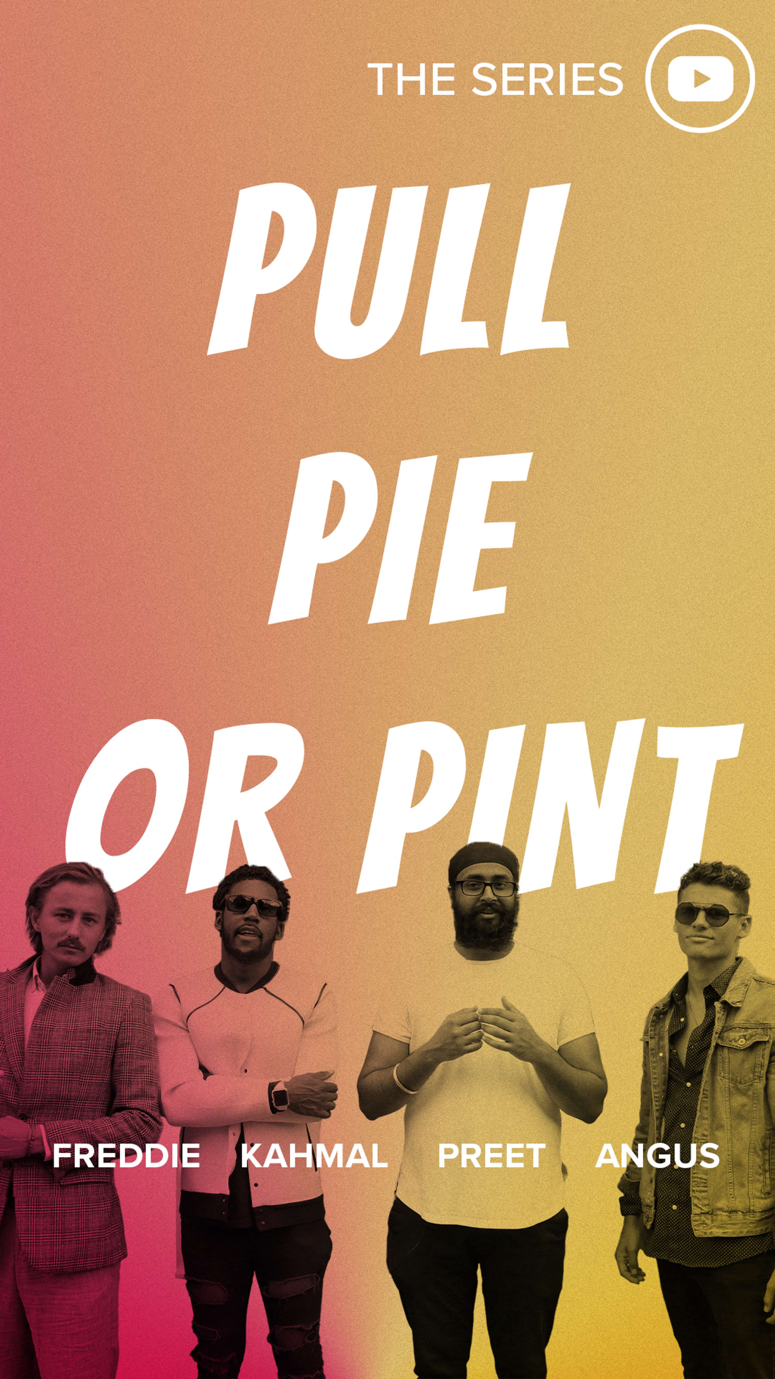Pull, Pie and Pint | Branding and Marketing Design by Jordan Enaboifo