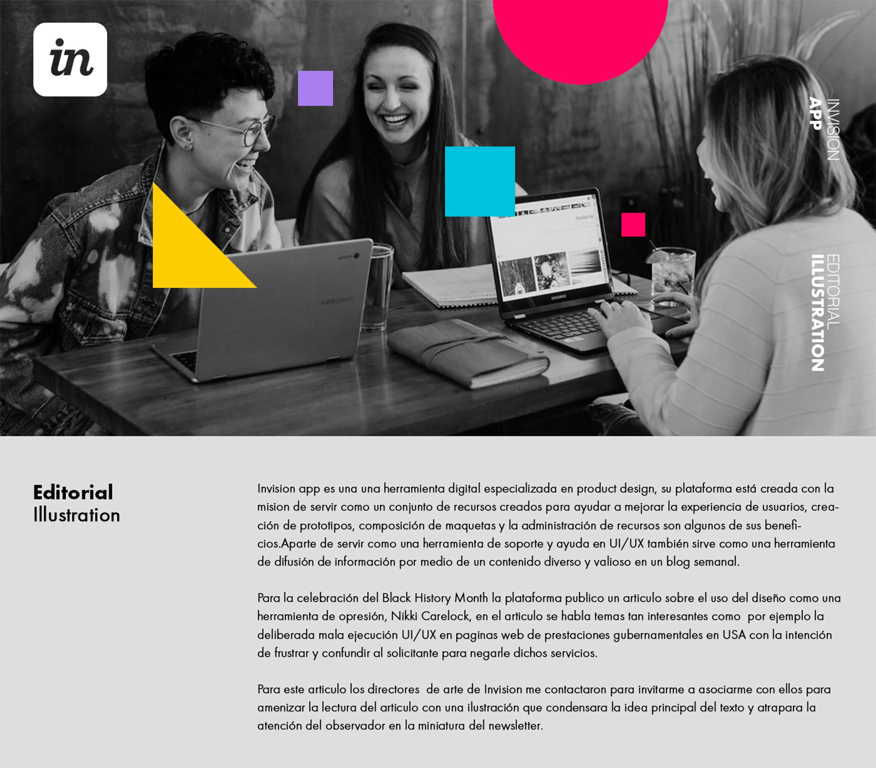 InVision: Editorial illustration by Jhonny Núñez