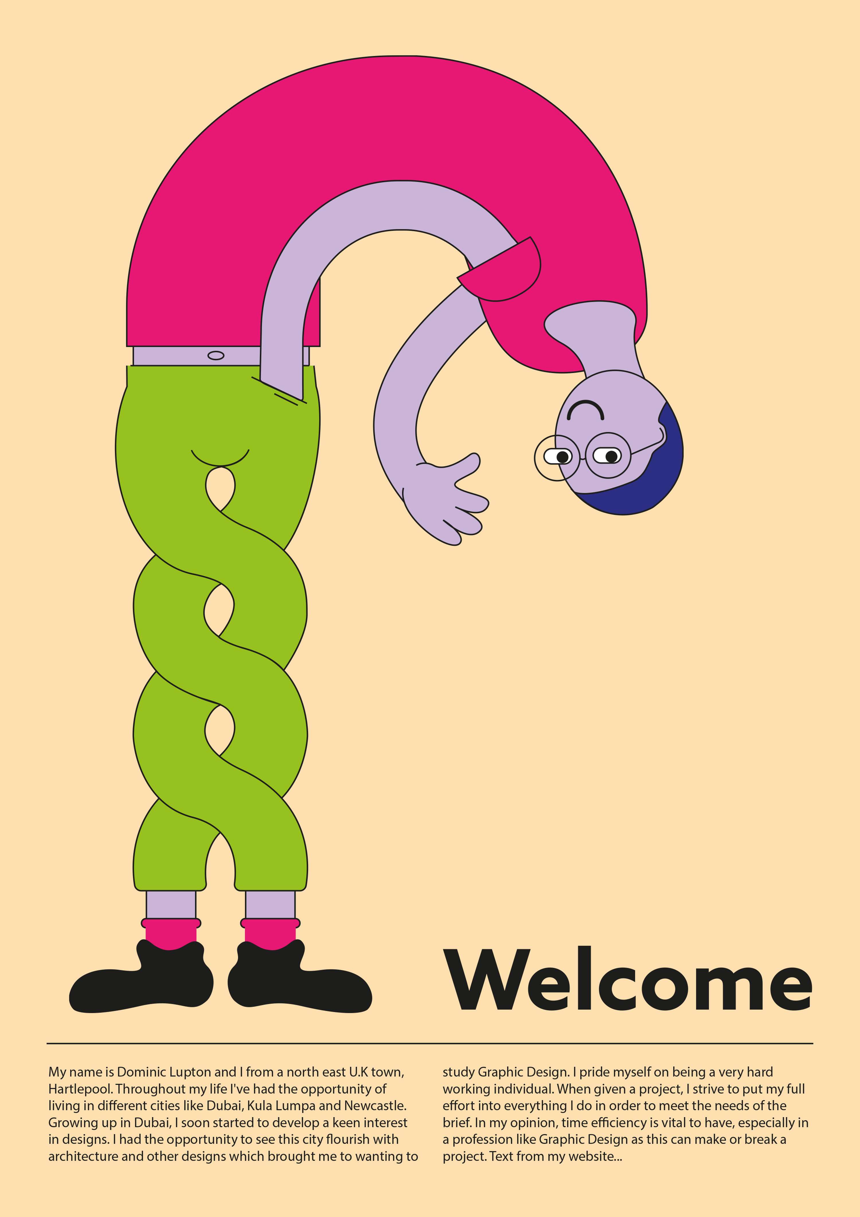 Character Illustrations by Dominic Lupton