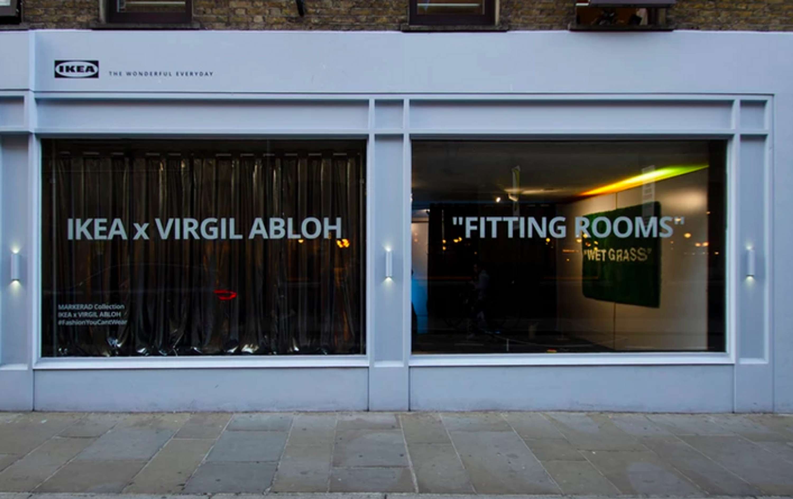 Ikea x Virgil Abloh: Fitting Rooms