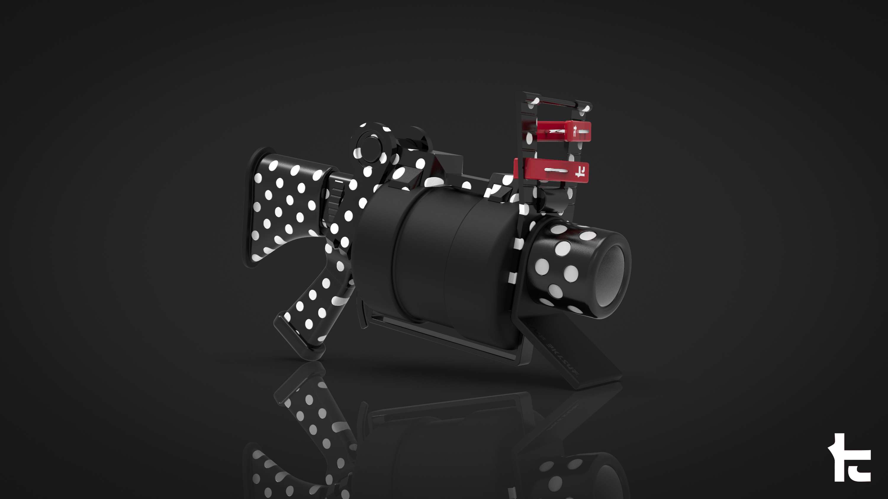 Splatoon2 Weapons renders pt2 Kensa by Atticus Durnell