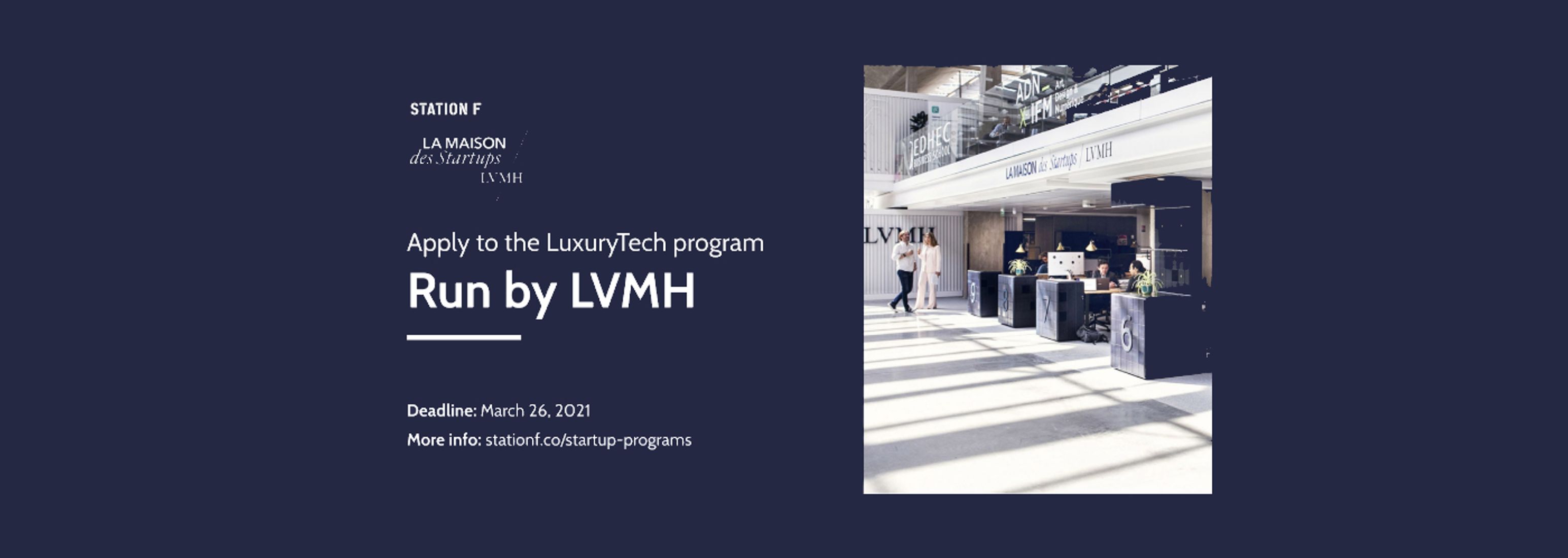 La Maison des Startups LVMH Event Tickets