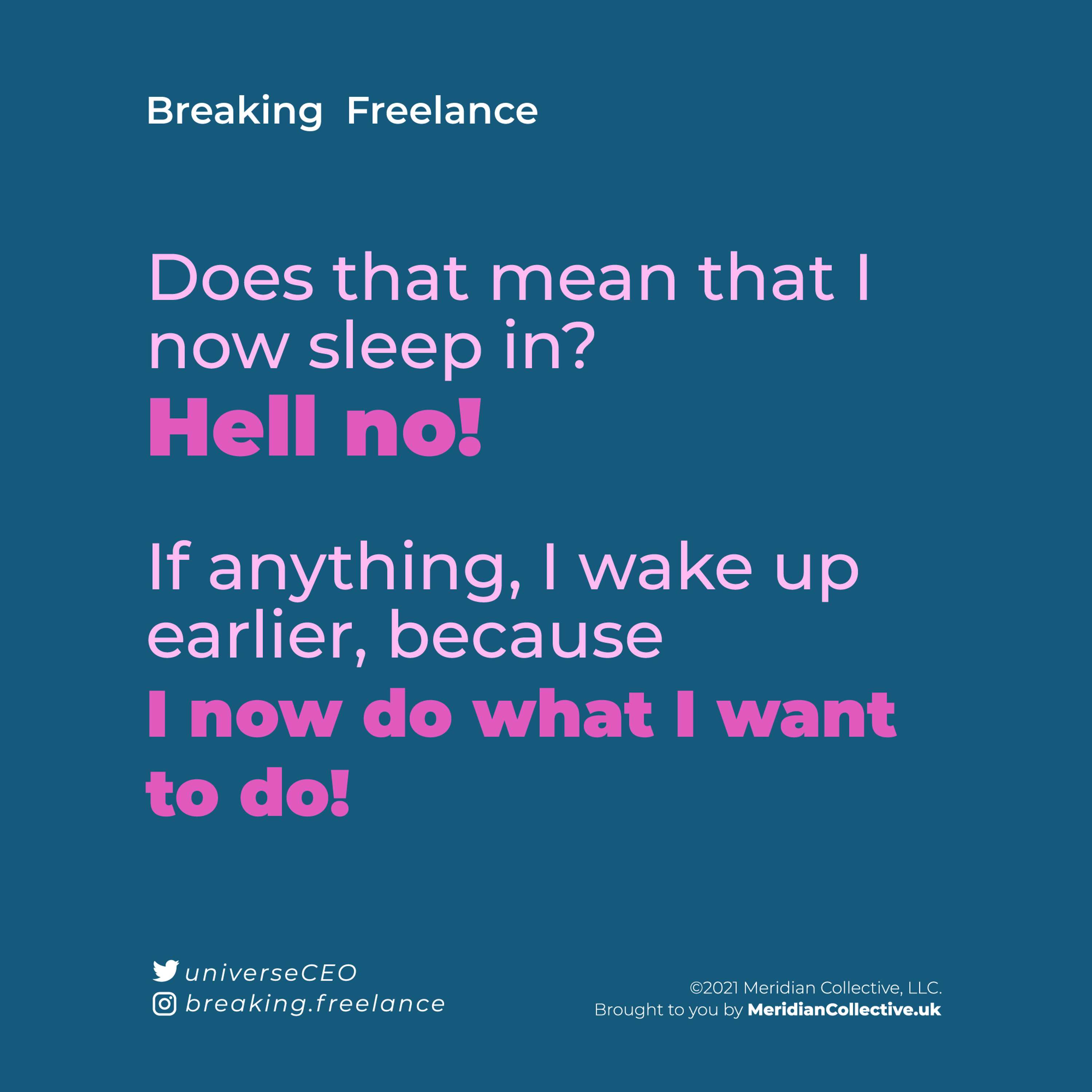 I Hate Alarm Clocks. by Tom Kozacinski