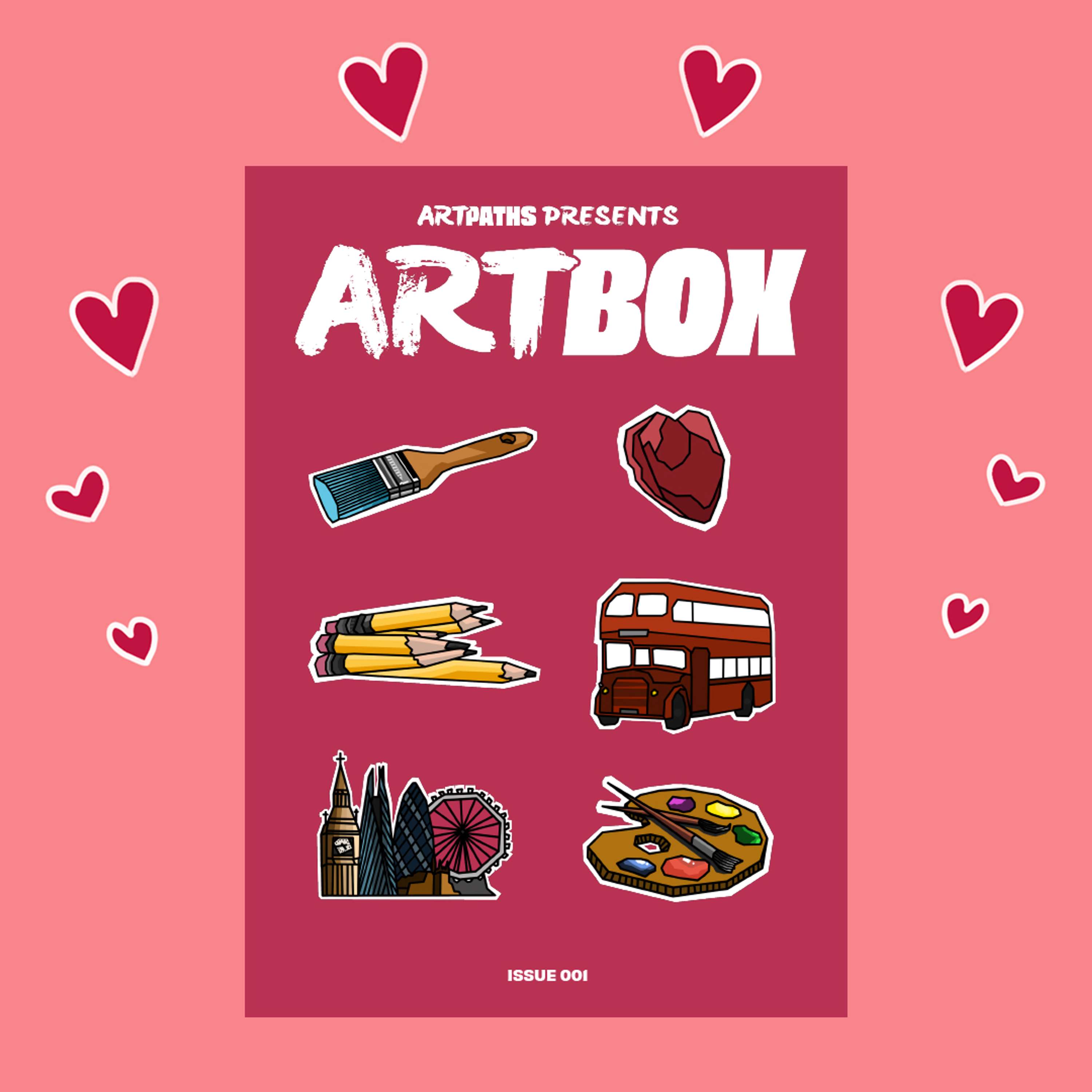 ART BOX X ART PATHS by Kourtney Paul