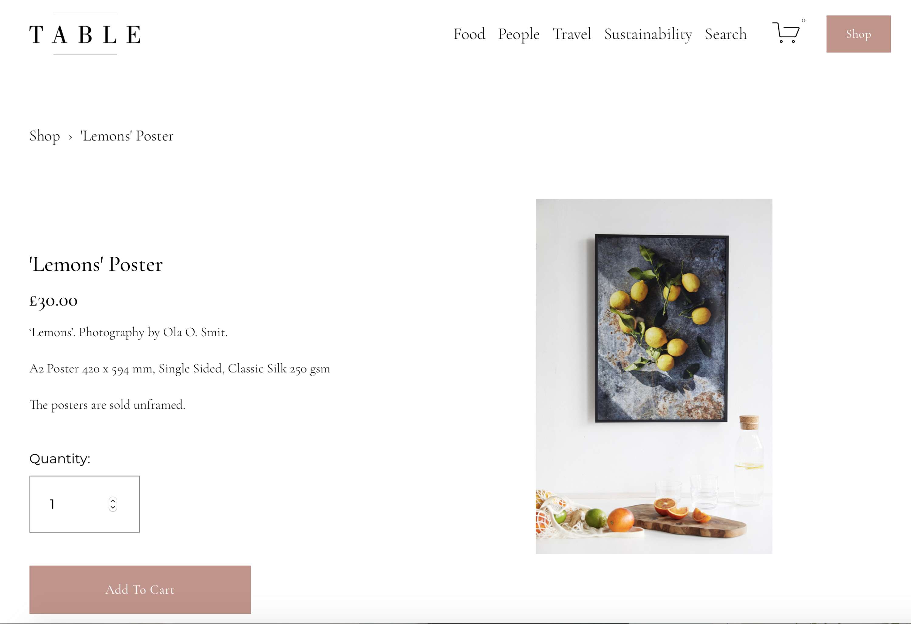 Prop and Food Styling | Table Magazine by Emma Cantlay