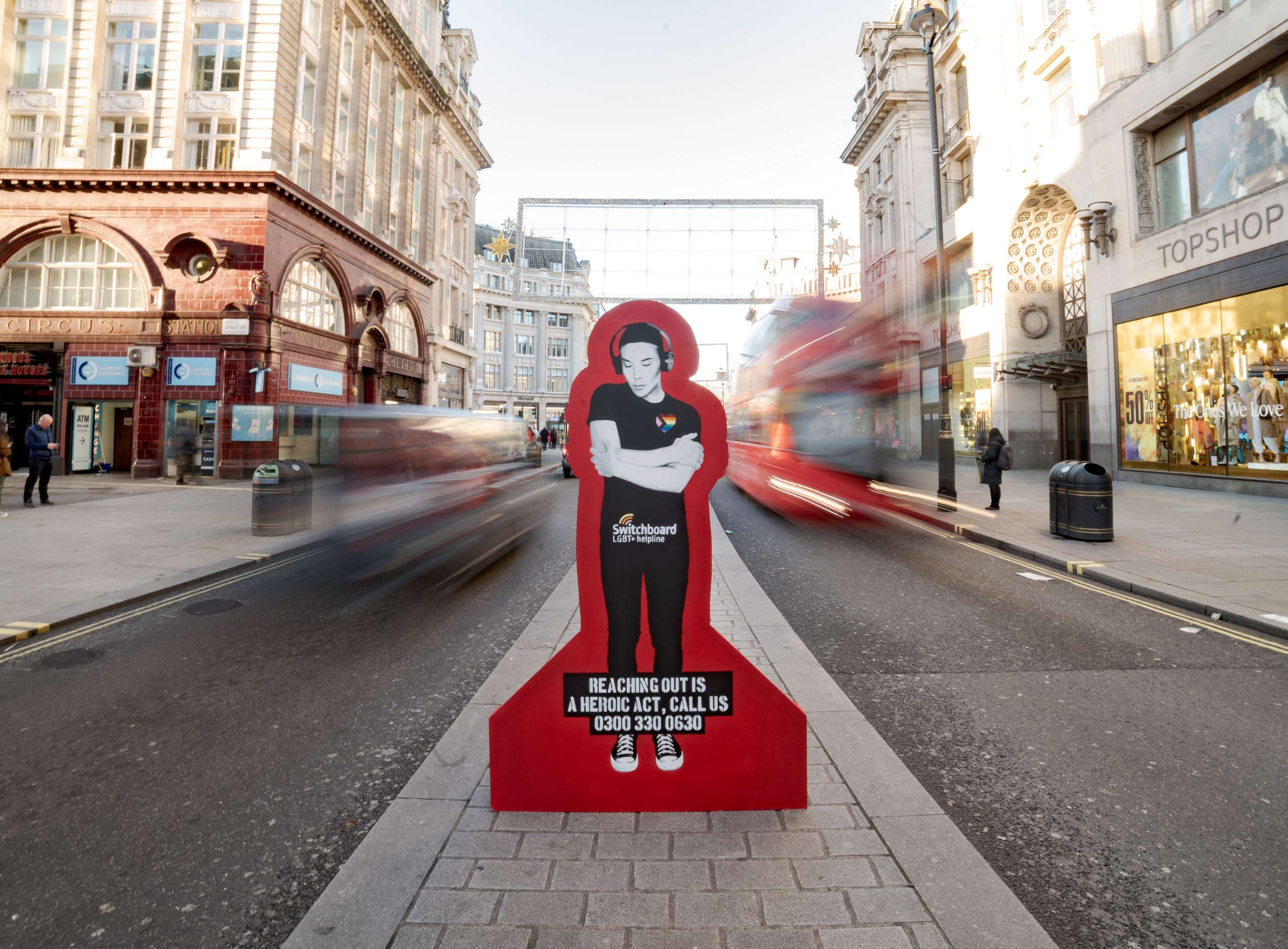 Switchboard LGBTQ+ Directline by Global Street Art