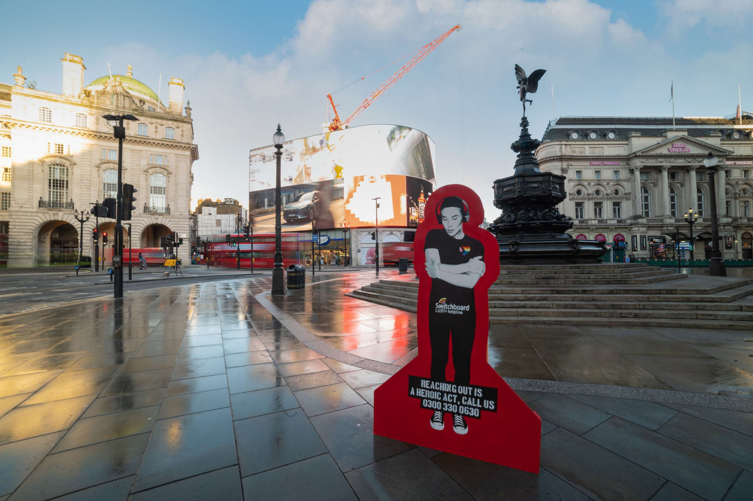 Switchboard LGBTQ+ Directline by Global Street Art