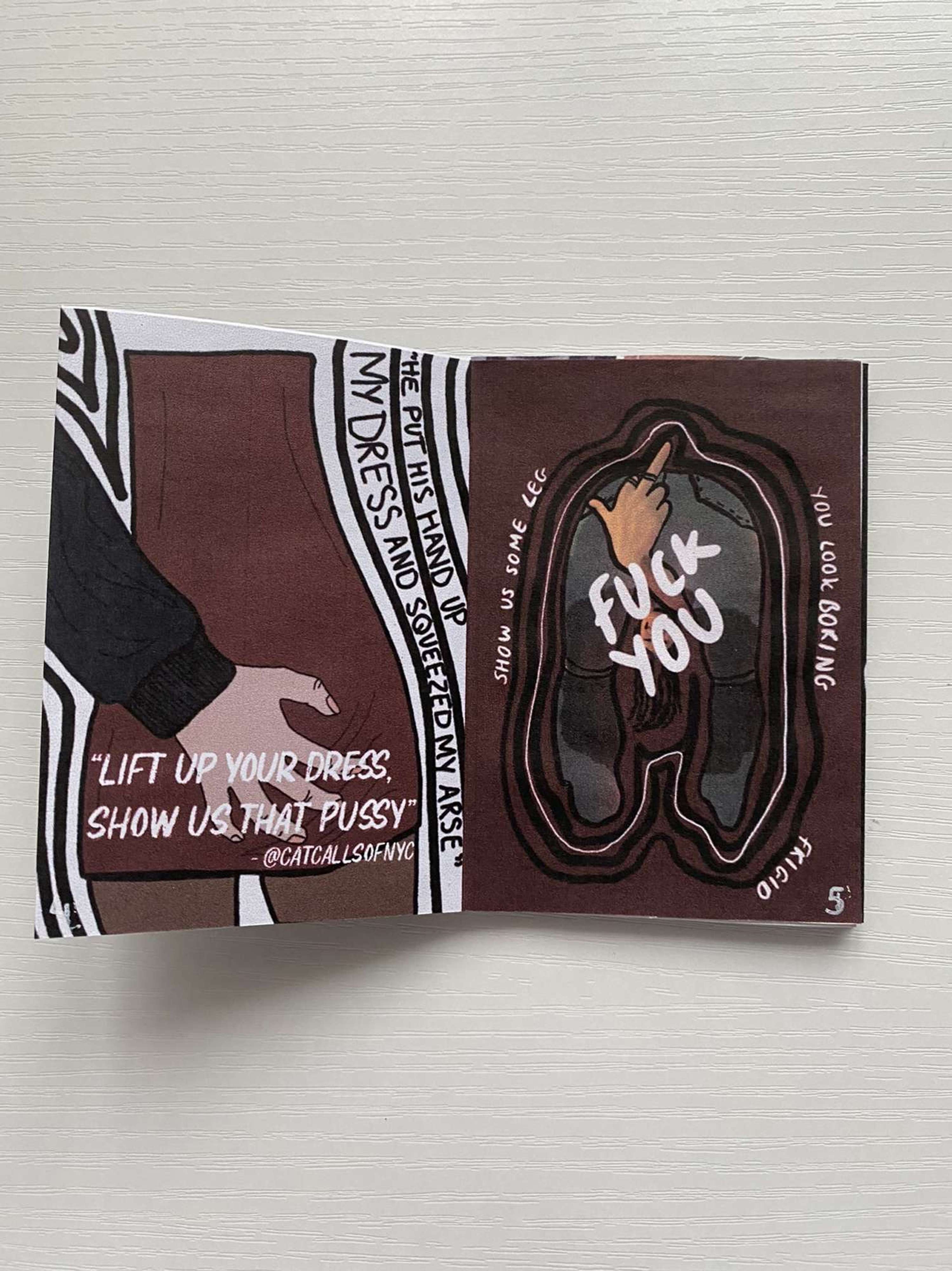 Zine Project With TSPTR by Emily Baxter