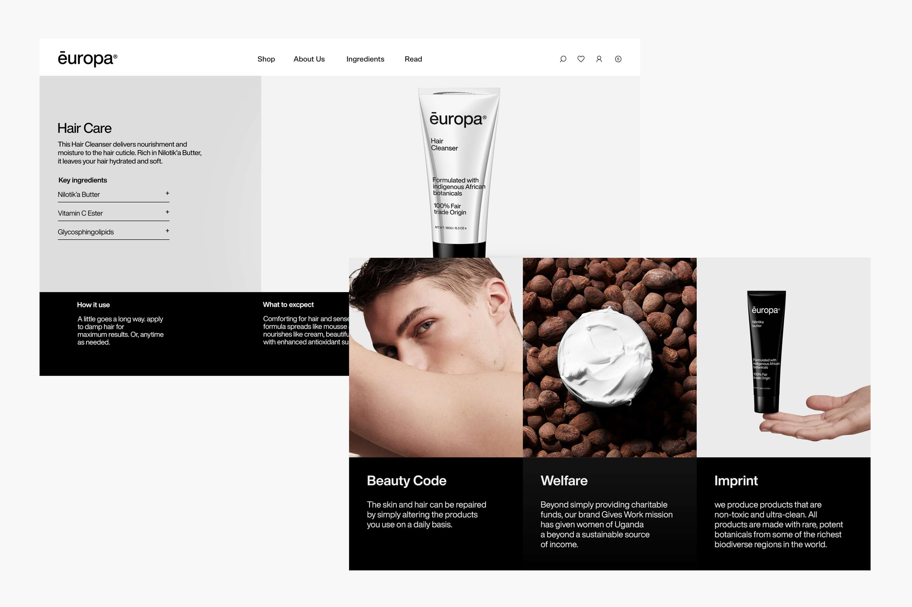 ēuropa Web by Hamza Aliati