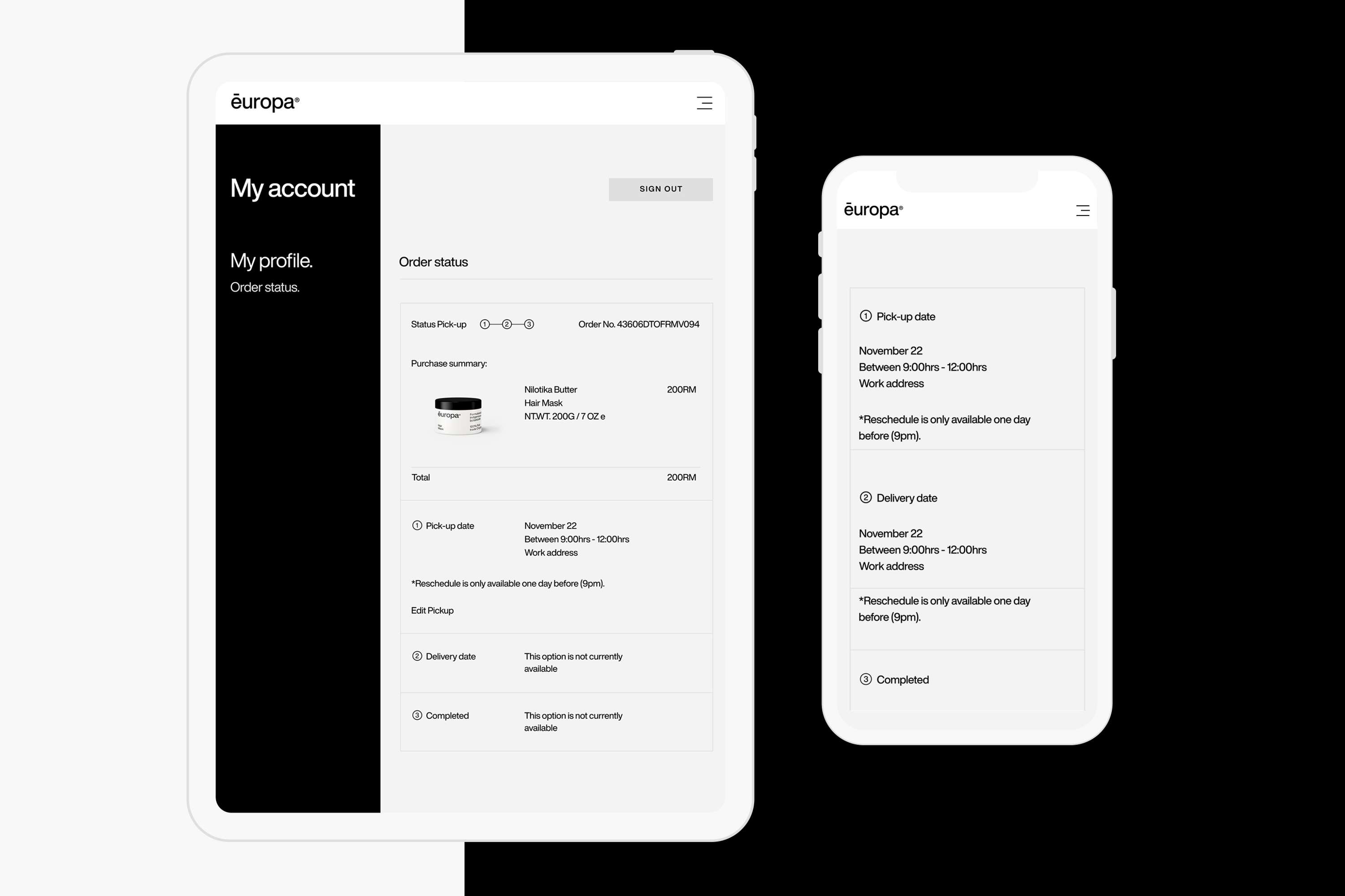 ēuropa Web by Hamza Aliati