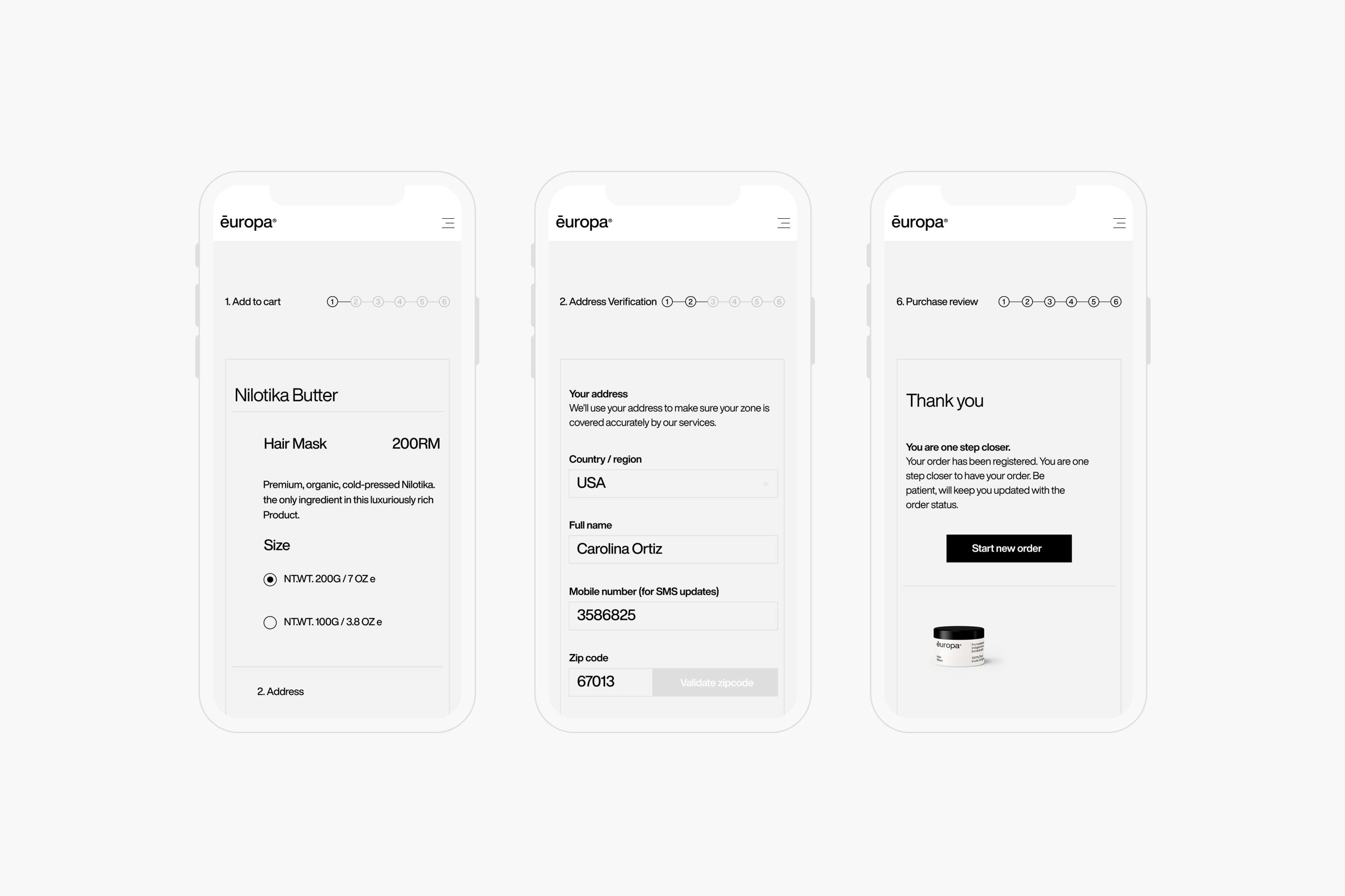 ēuropa Web by Hamza Aliati