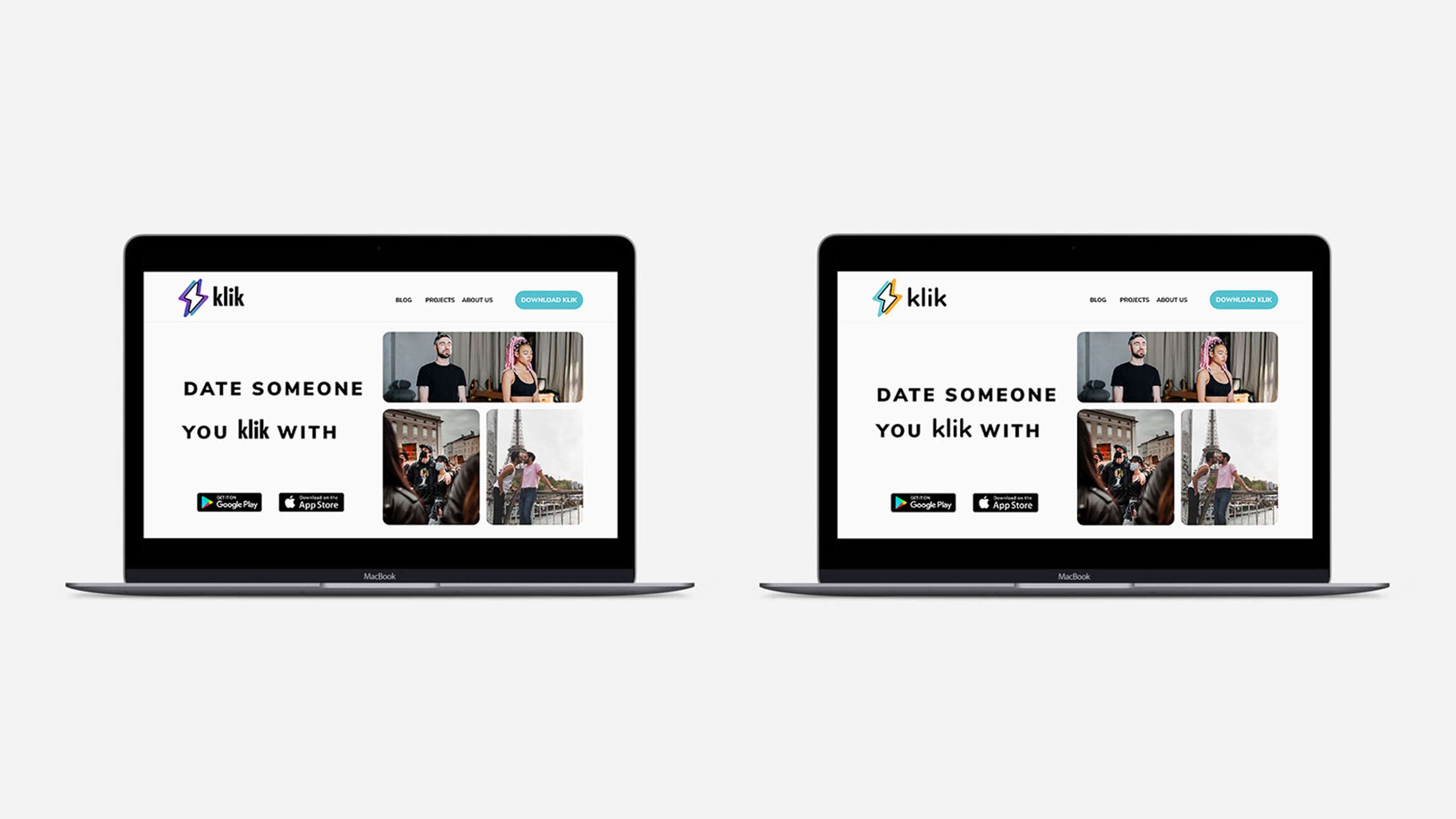 CLiKD Dating App | Branding Design by Jordan Enaboifo