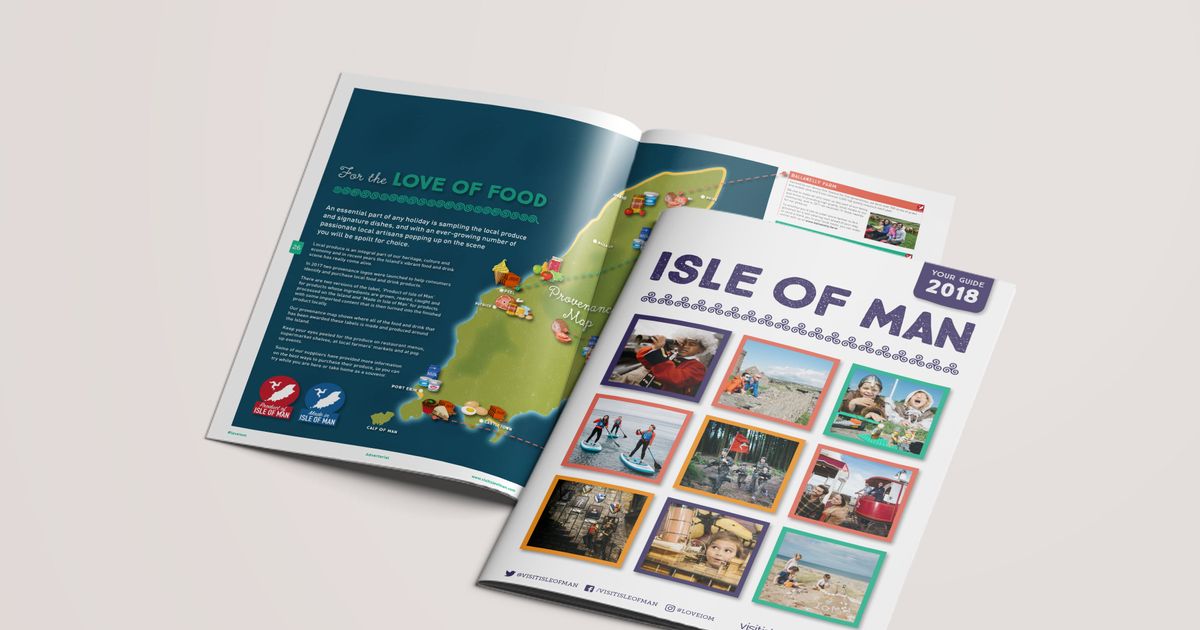 Visit Isle of Man Tourism Brochure The Dots Visit Isle of Man Tourism Brochure The Dots