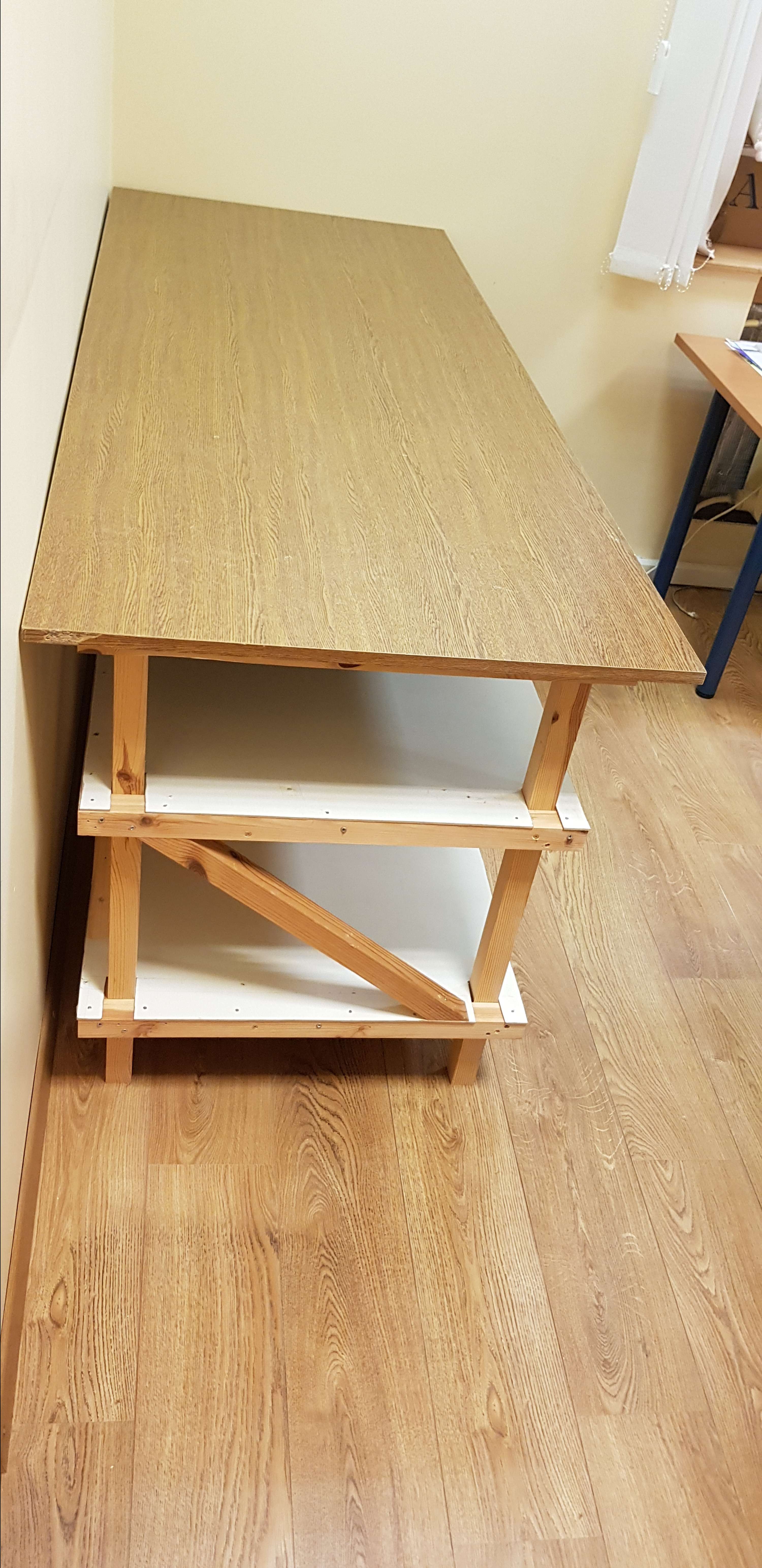 Work place table by Lauras Gaisrys