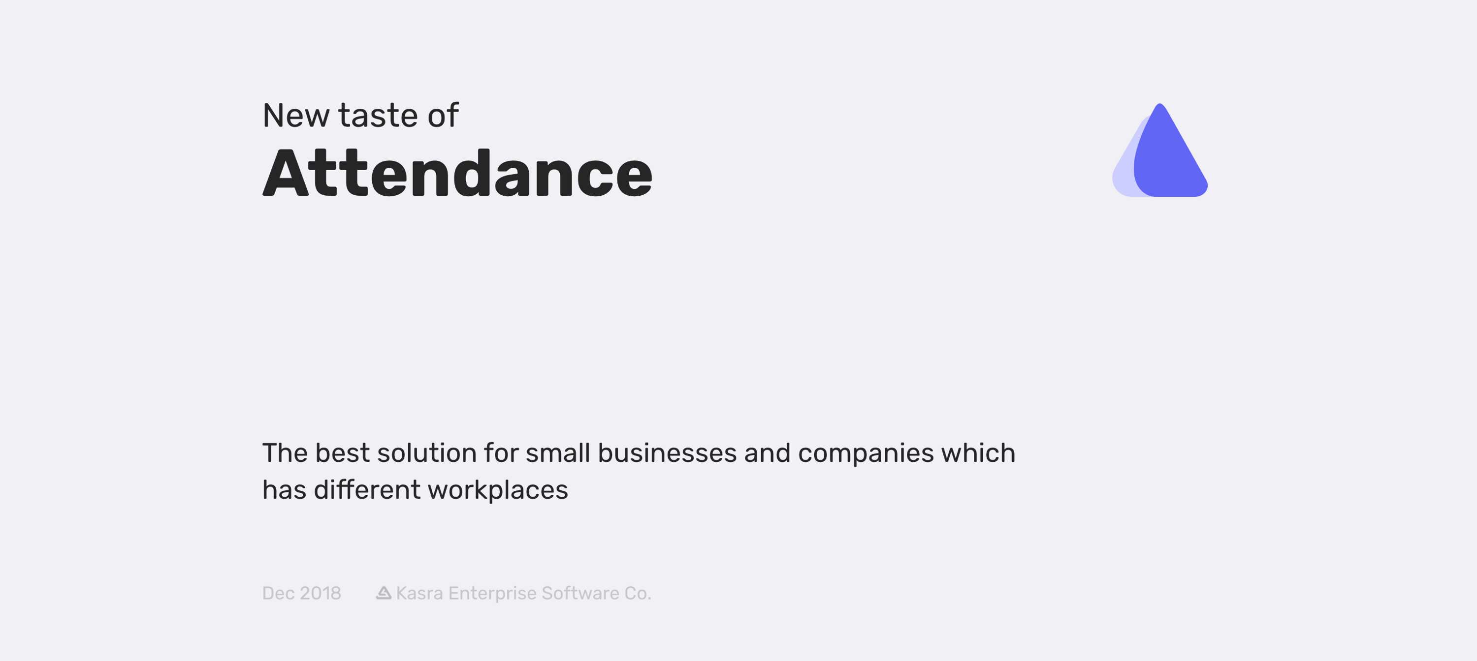 Avid Attendance Application by siavash memar